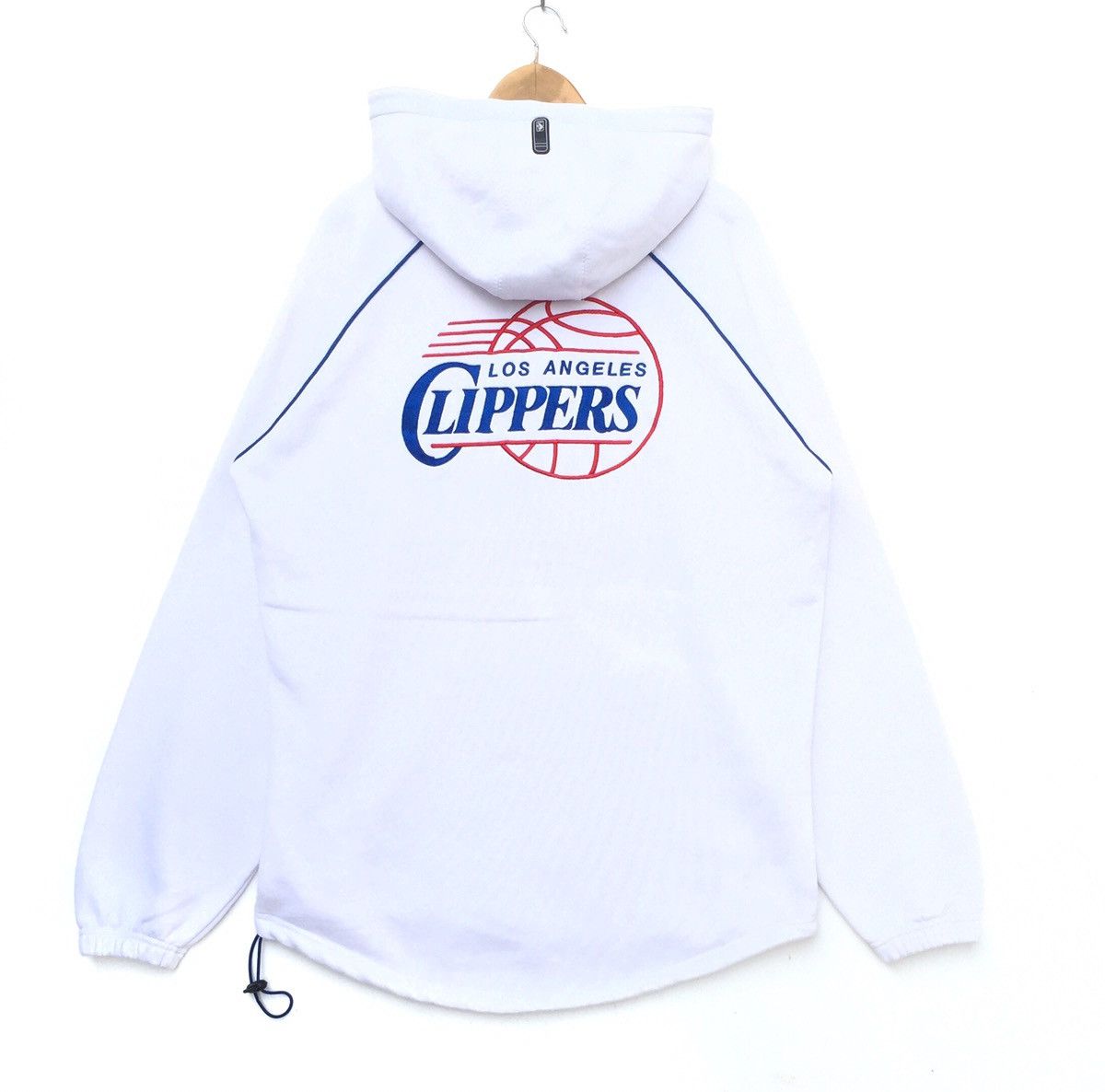 NBA Los Angeles Clippers Big Logo Embroidered Logo Hoodie | XL Size US XL / EU 56 / 4 - 1 Thumbnail