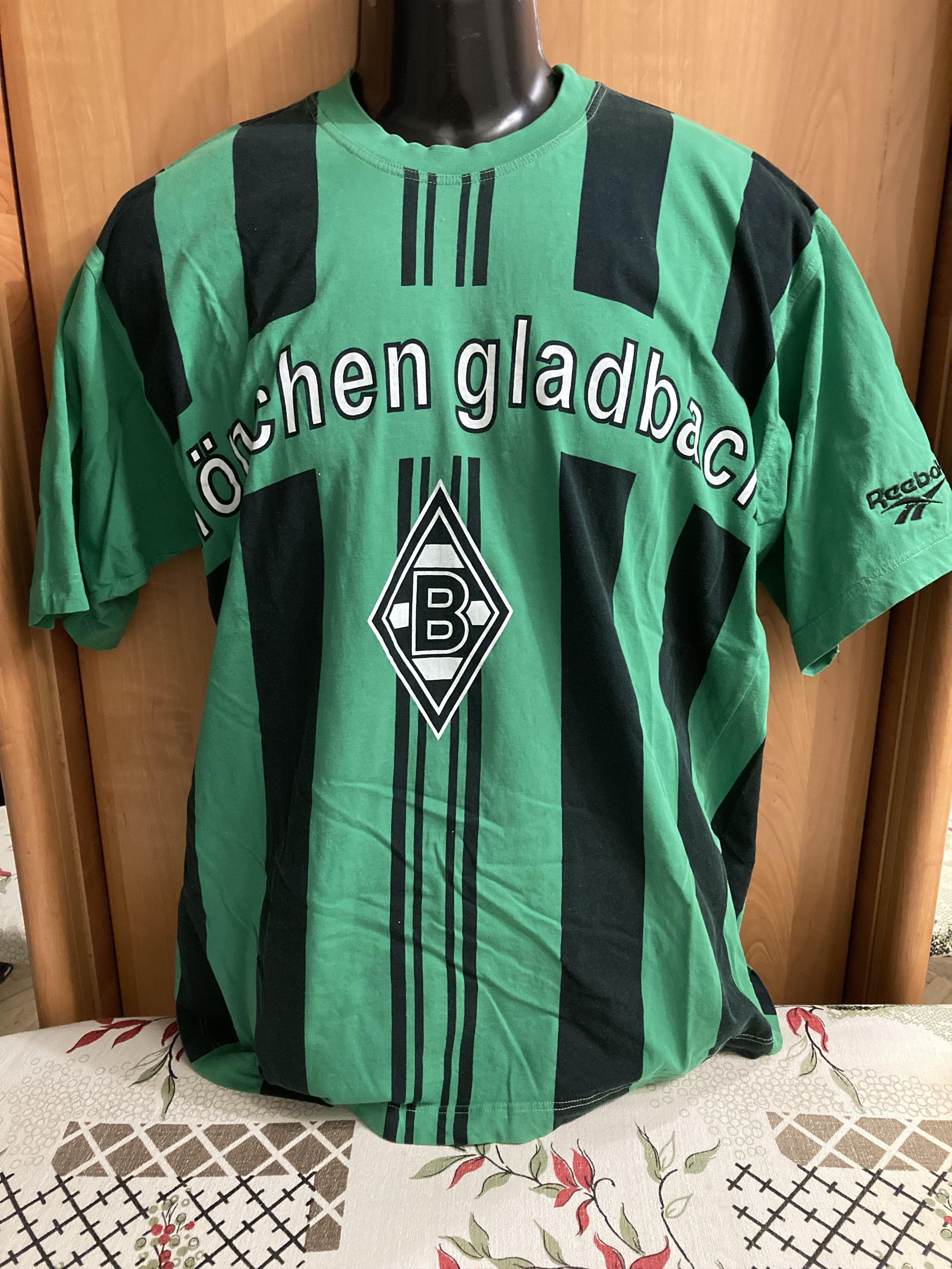 1996-97 Borussia Monchengladbach Reebok Training Shirt