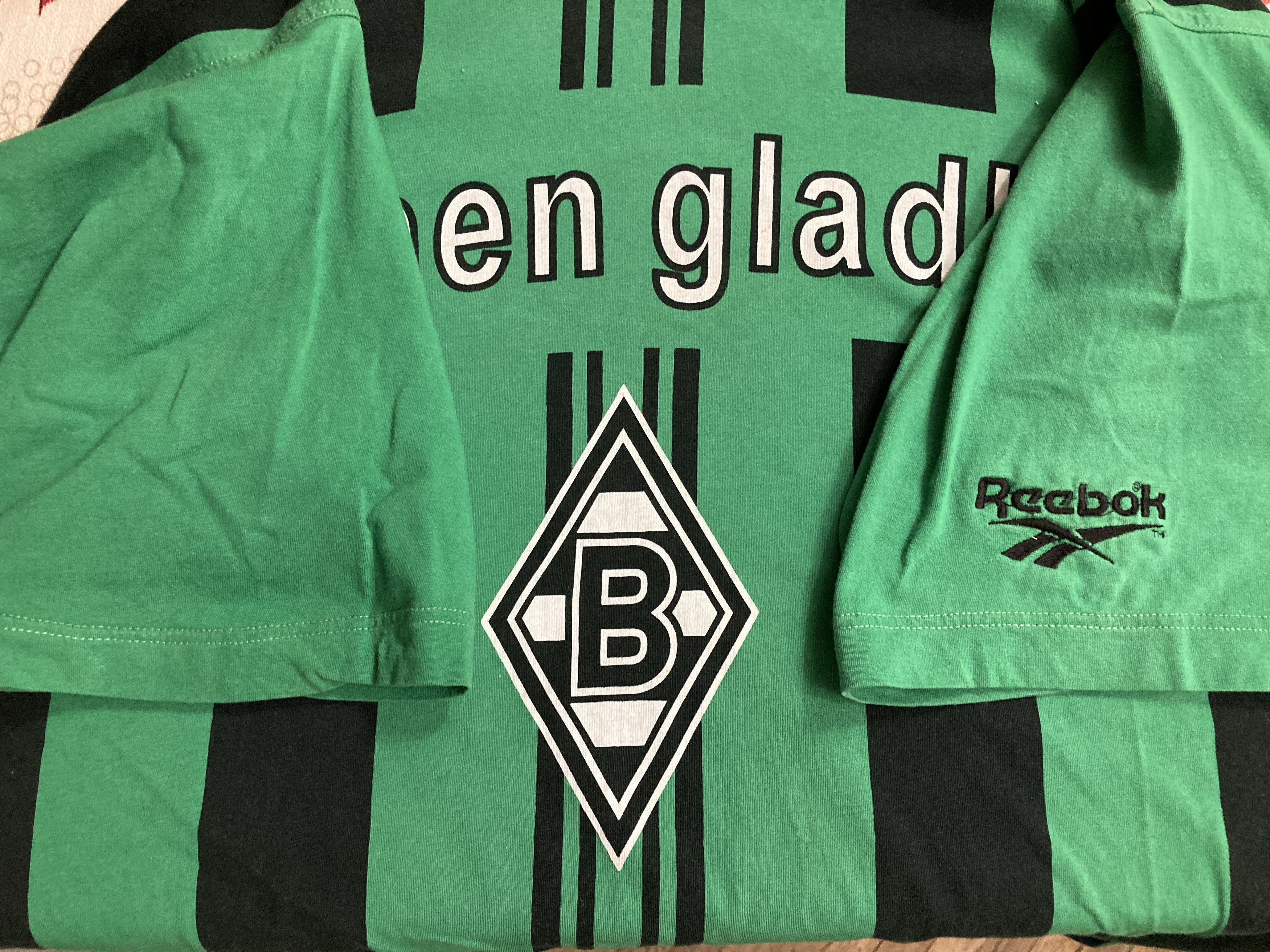 Reebok × Vintage 1996-97 Borussia Monchengladbach Reebok Training Shirt Size US M / EU 48-50 / 2 - 5 Thumbnail