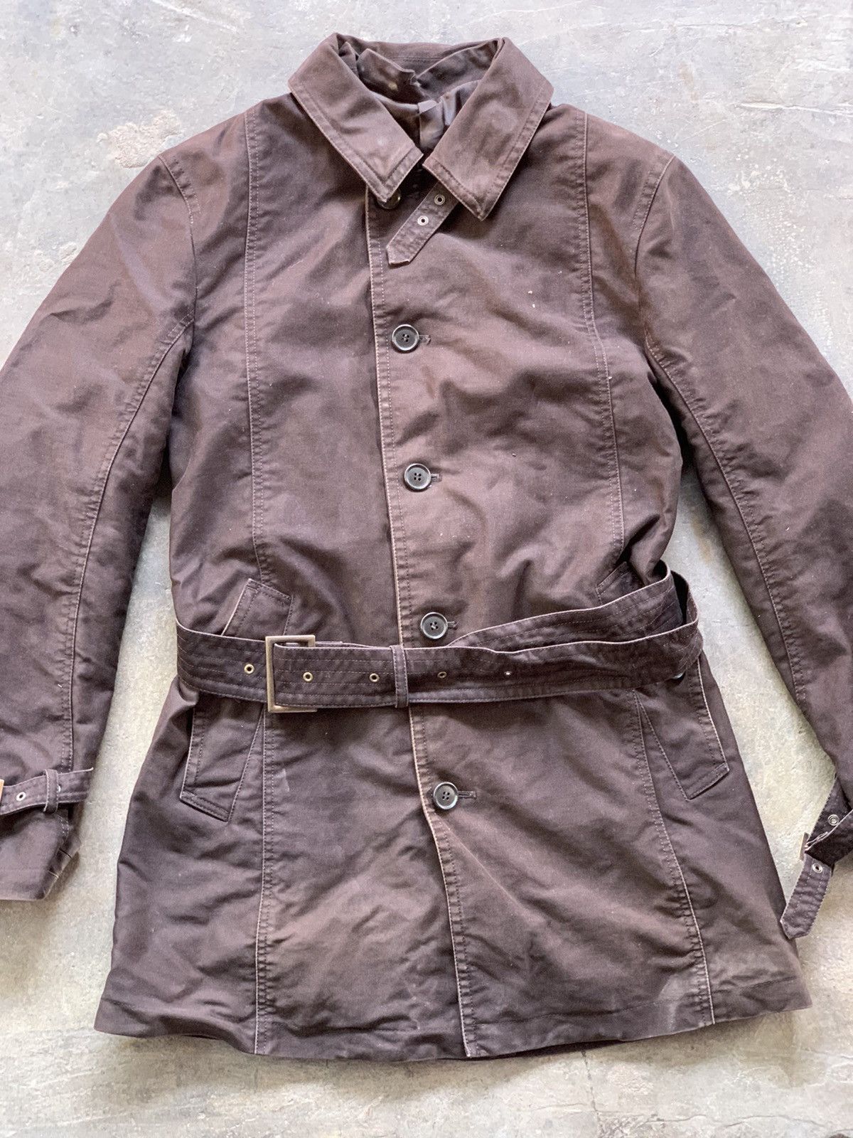Melrose Vintage Men Melrose Trench Coat Size S / US 4 / IT 40 - 3 Thumbnail