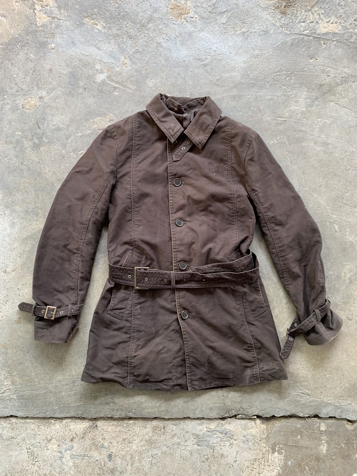 Melrose Vintage Men Melrose Trench Coat Size S / US 4 / IT 40 - 1 Thumbnail