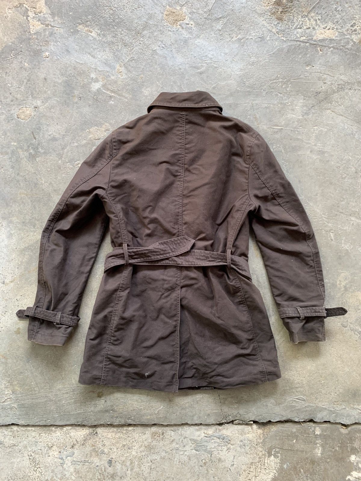 Melrose Vintage Men Melrose Trench Coat Size S / US 4 / IT 40 - 2 Thumbnail