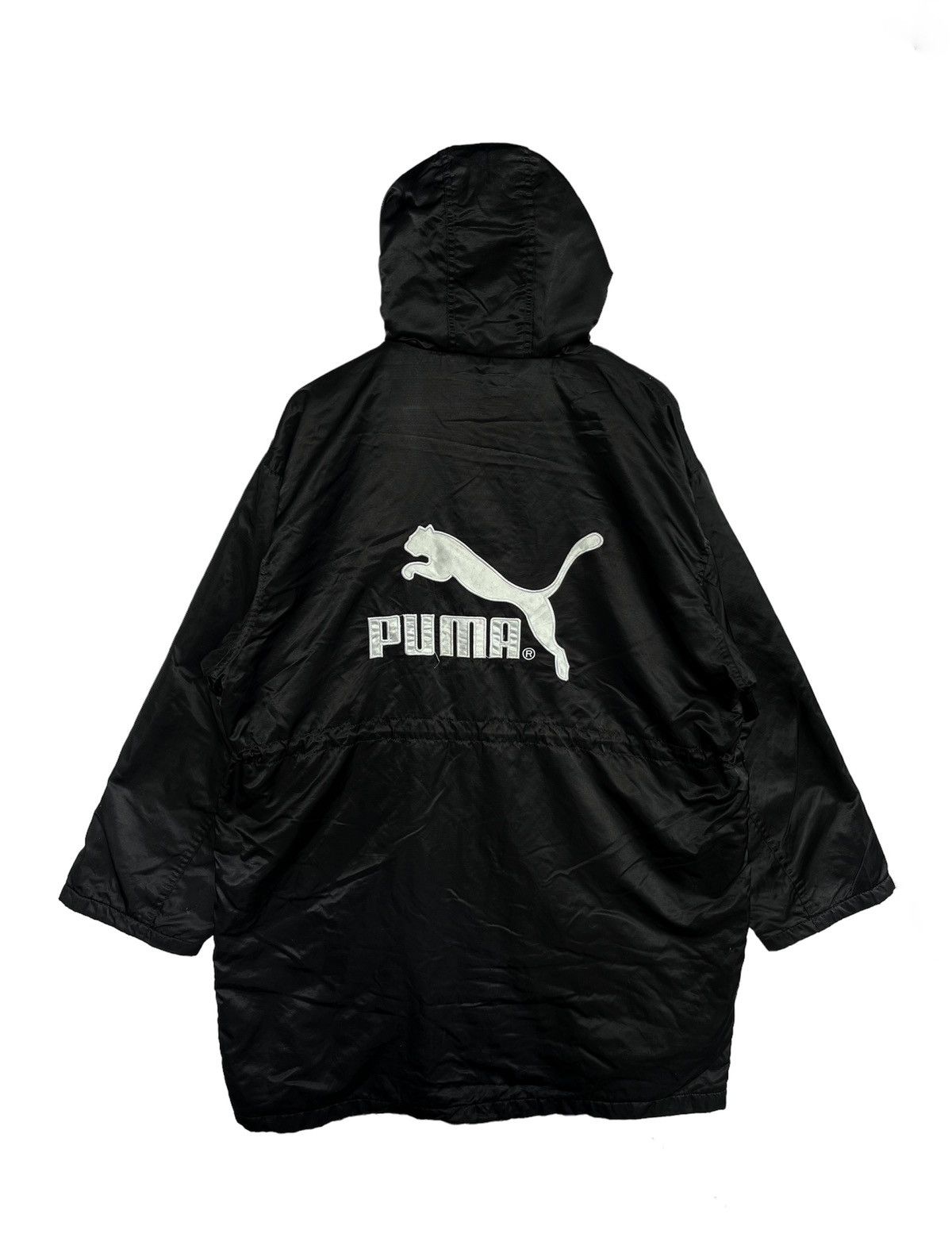 Puma Vintage Puma Long Jacket Size US XL / EU 56 / 4 - 2 Thumbnail