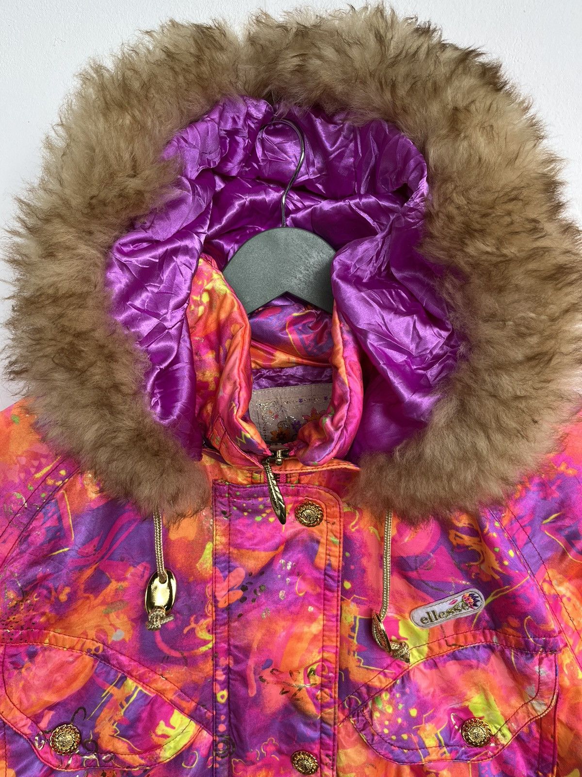 Ellesse Vintage Ellesse Women Ski Jacket Size L / US 10 / IT 46 - 6 Thumbnail