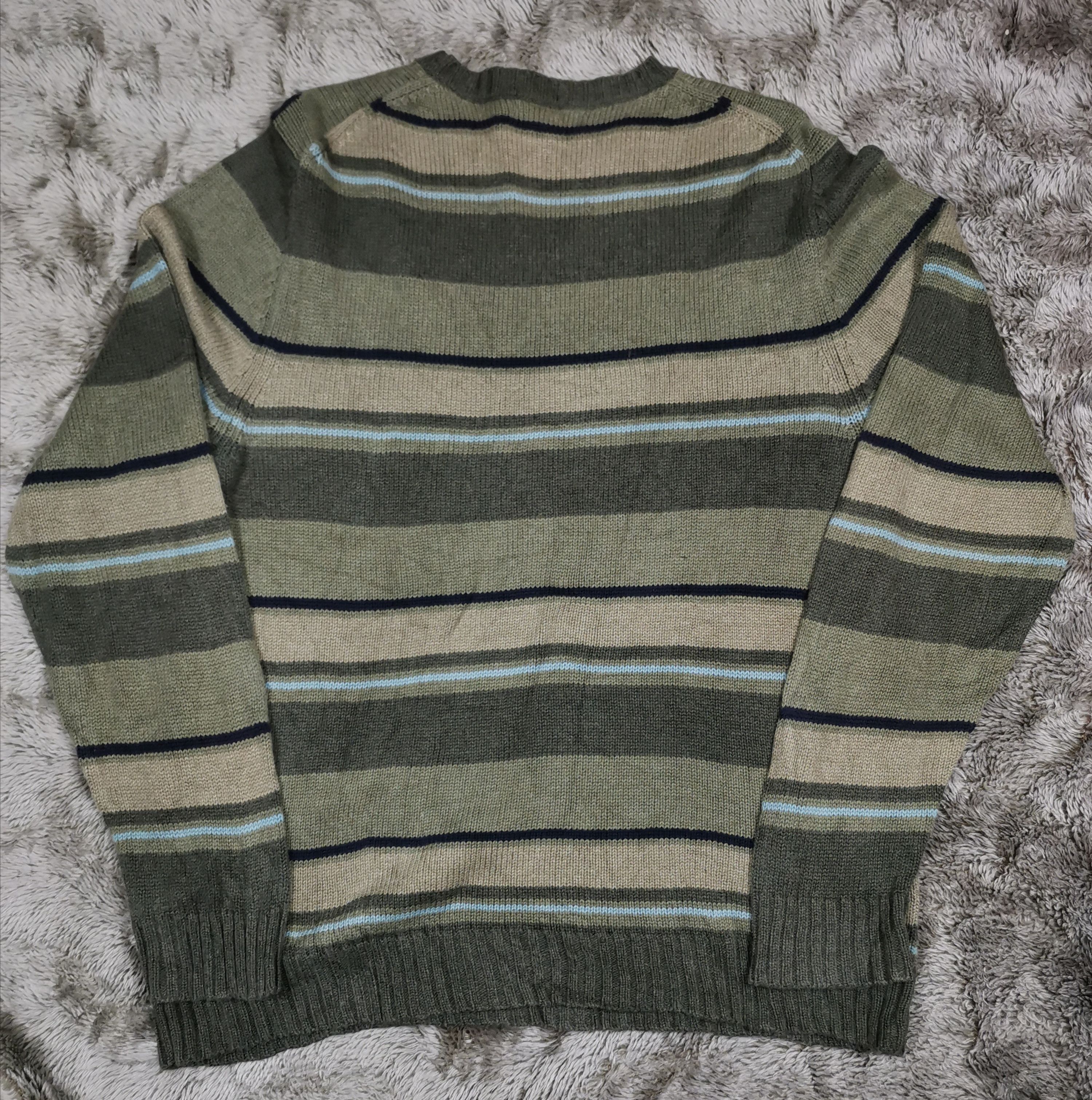 Aran Isles Knitwear Vintage Japanese Brand Eddie Bauer Stripes Knitwear Size US M / EU 48-50 / 2 - 2 Thumbnail
