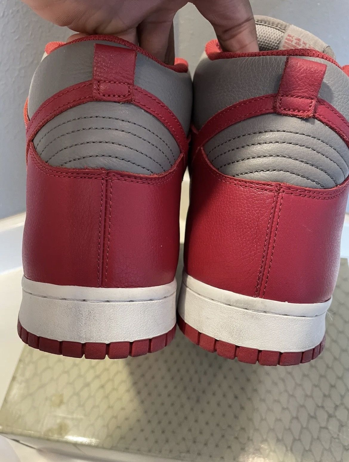 Nike Nike Dunk High UNLV size 13 VNDS 2016 Size US 13 / EU 46 - 7 Thumbnail