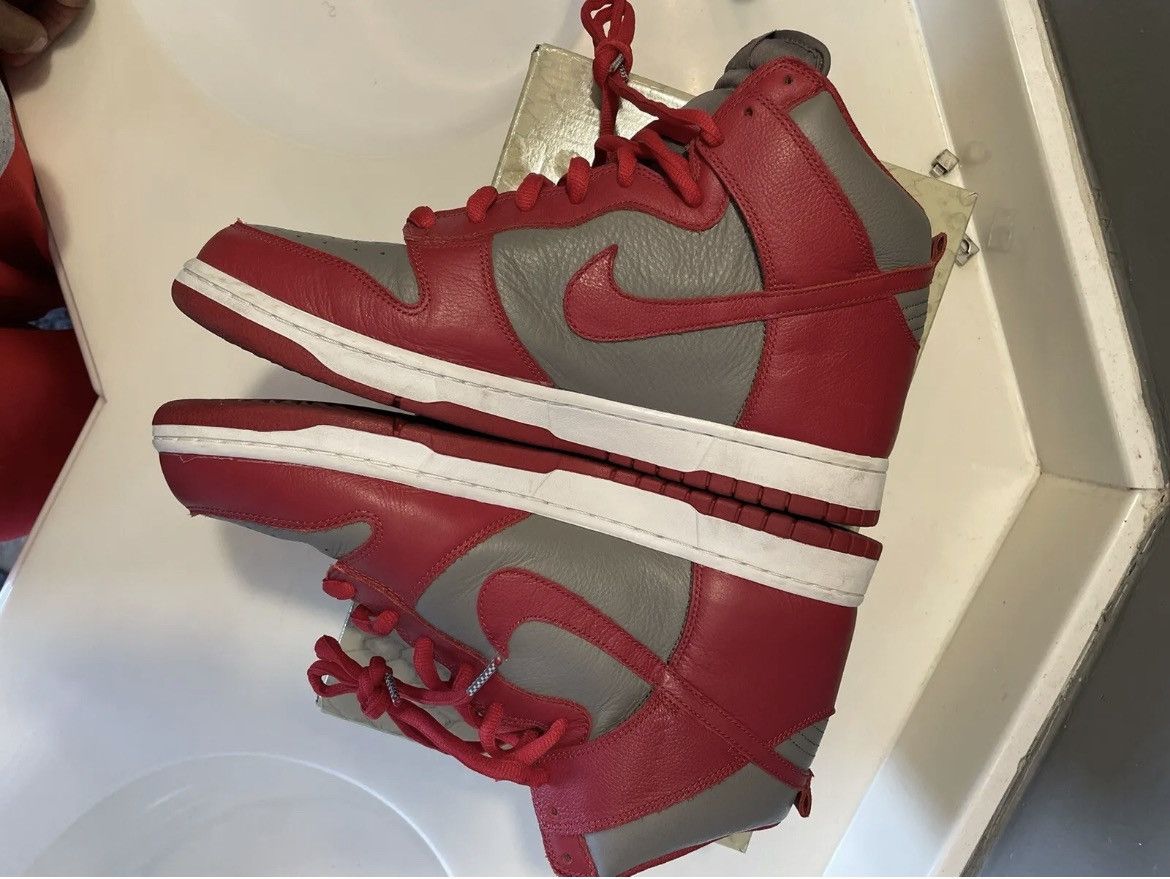 Nike Nike Dunk High UNLV size 13 VNDS 2016 Size US 13 / EU 46 - 4 Thumbnail