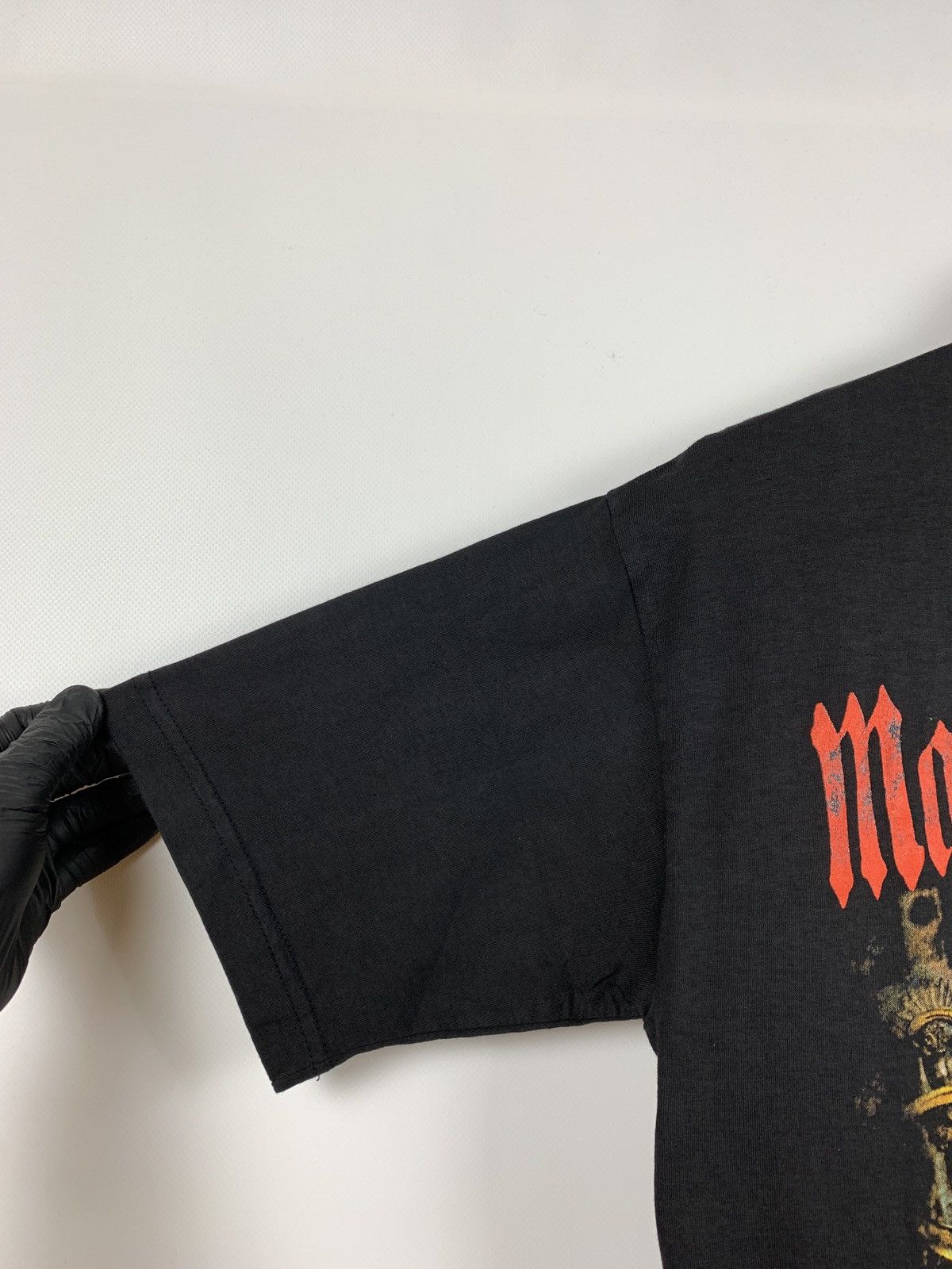 Band Tees 90s Vintage Marilyn Manson Tetragrammaton Band T-Shirt Size US M / EU 48-50 / 2 - 13 Thumbnail