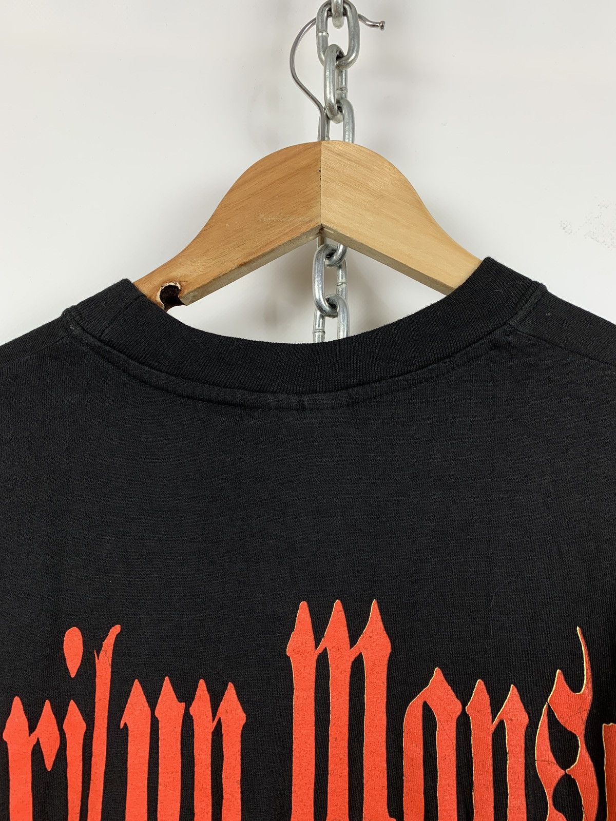 Band Tees 90s Vintage Marilyn Manson Tetragrammaton Band T-Shirt Size US M / EU 48-50 / 2 - 11 Thumbnail