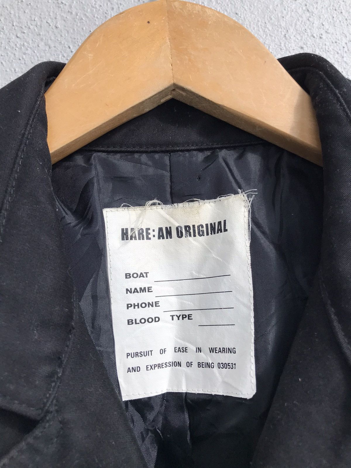 HARE × Japanese Brand × Vintage Japanese Brand HARE Double Breasted Cropped Jacket Size US M / EU 48-50 / 2 - 9 Thumbnail