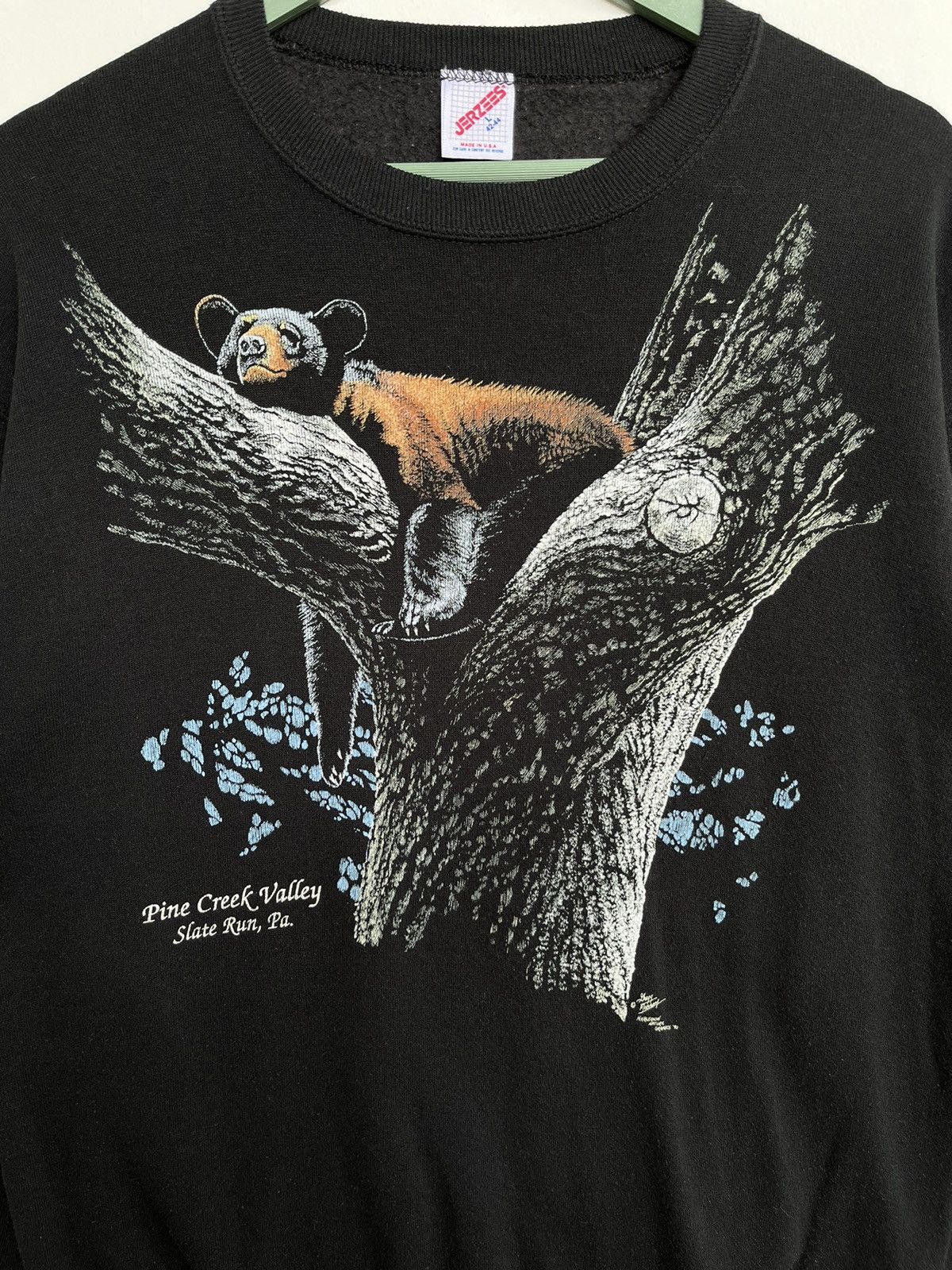 Habitat Vintage 90s Harle Quin Nature Graphics Sweatshirt Size US L / EU 52-54 / 3 - 3 Thumbnail