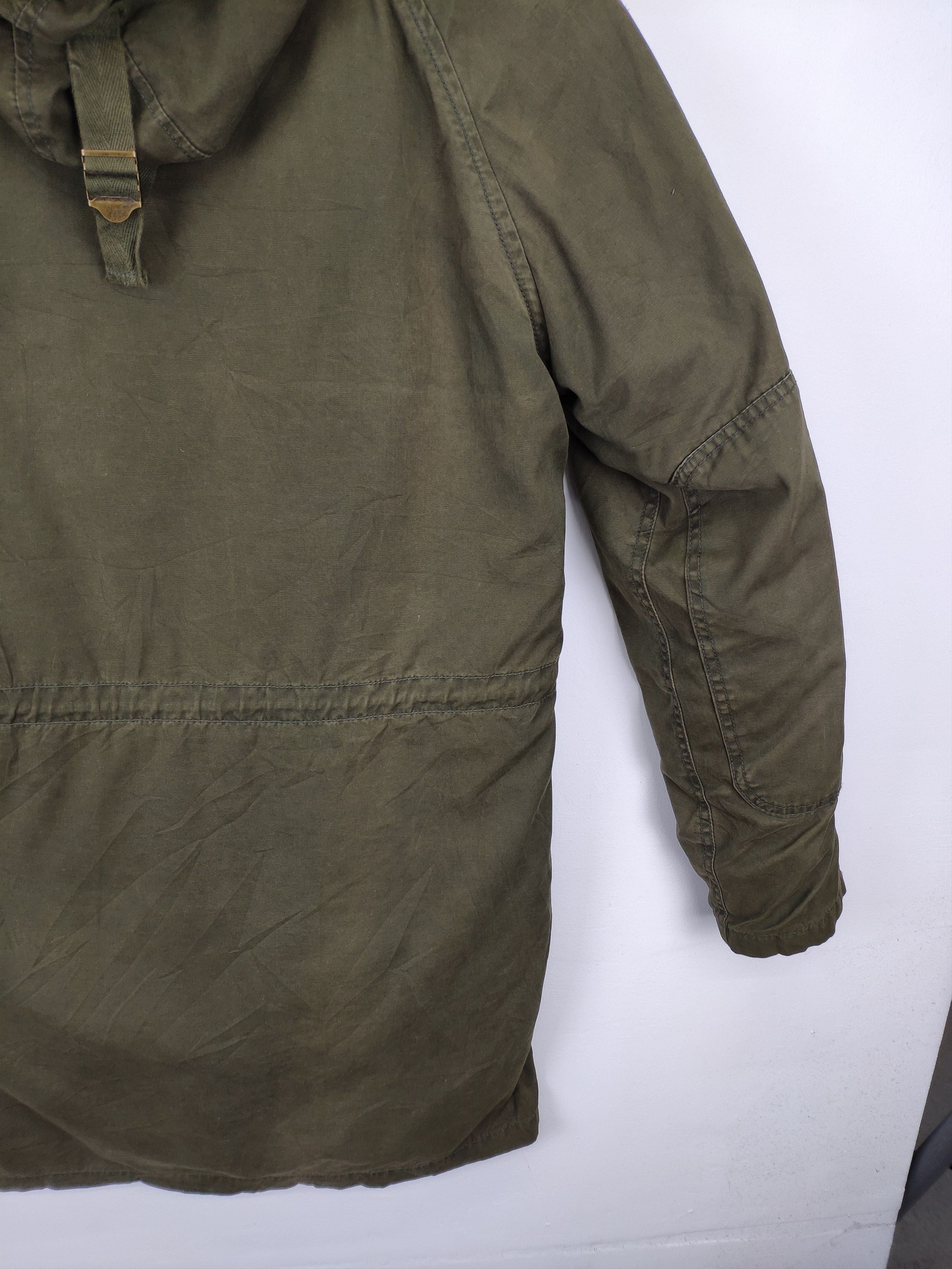 Japanese Brand × Le Grande Bleu (L.G.B.) × Vintage 🇯🇵 Vintage 1990s Hooded Parka Military Style Size US M / EU 48-50 / 2 - 20 Thumbnail