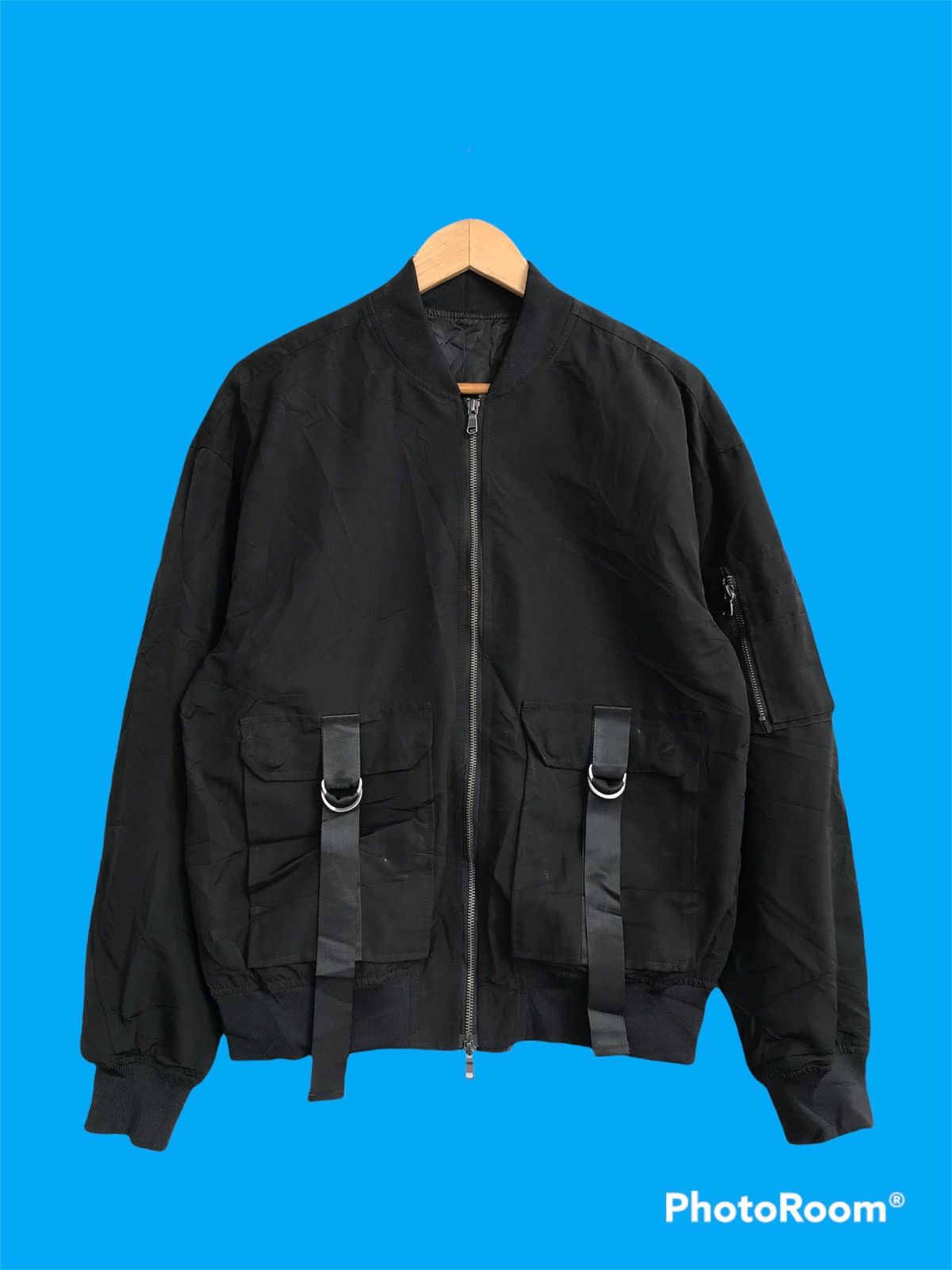 Japanese Brand × Seditionaries × Vintage Semantic Design Parachute Bomber Jacket Size US XL / EU 56 / 4 - 1 Thumbnail