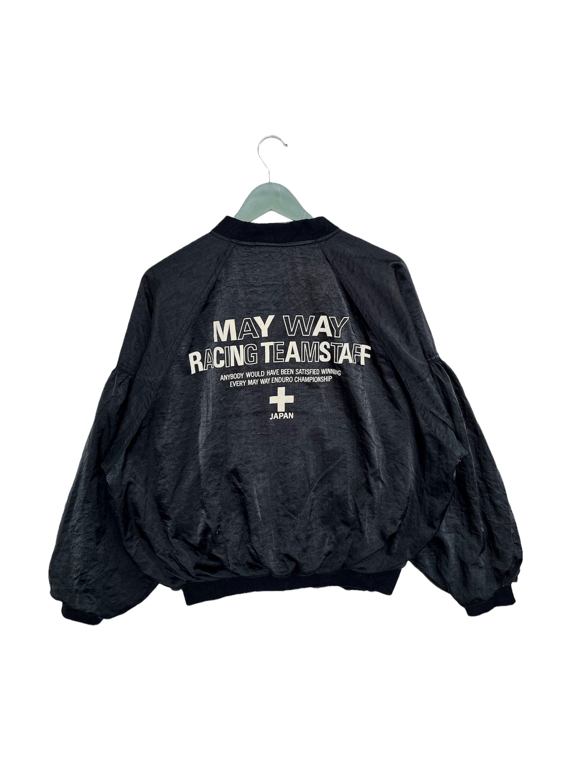 Japanese Brand Vintage May Way Racing Team Jacket Size US L / EU 52-54 / 3 - 1 Thumbnail