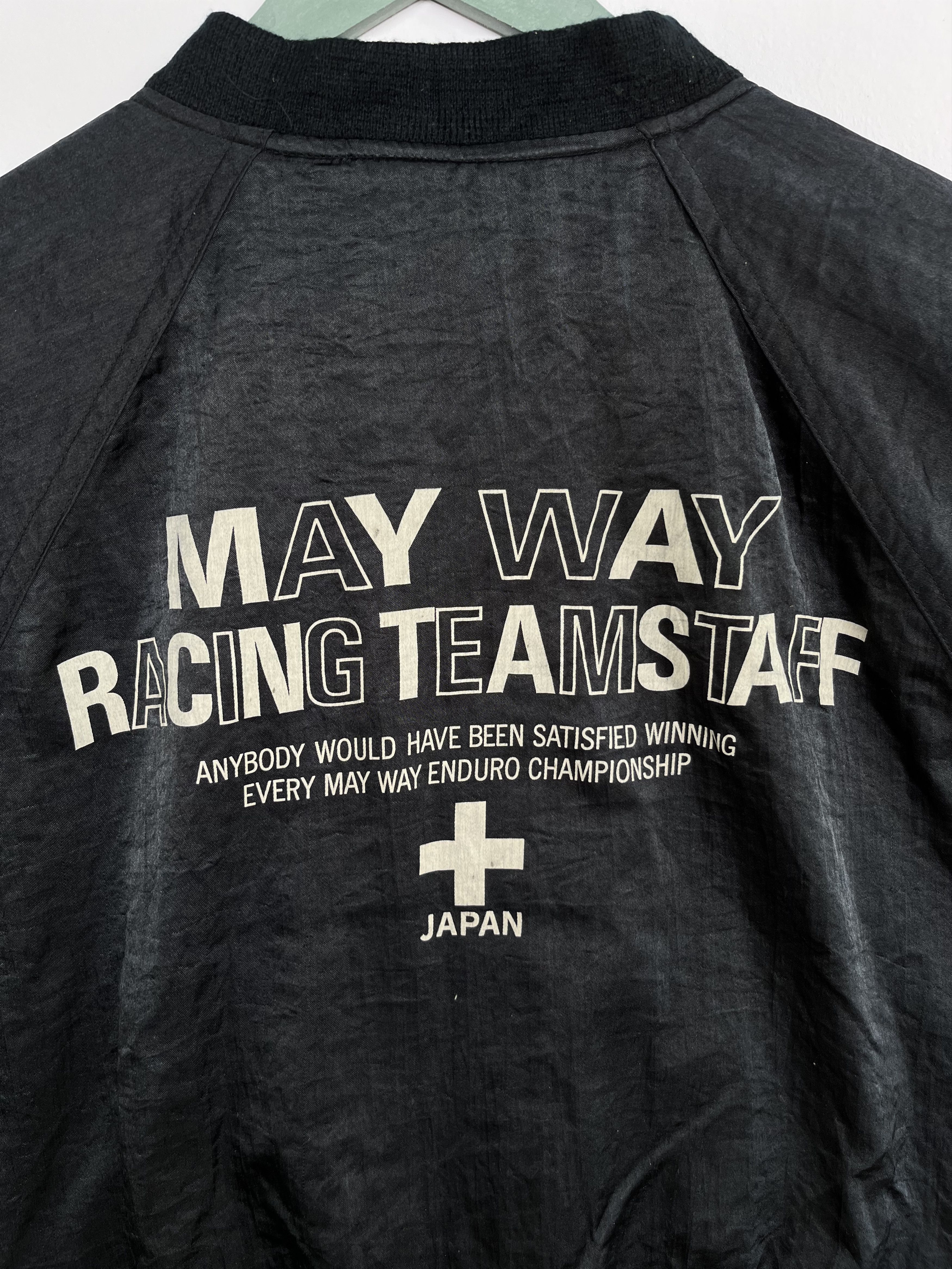 Japanese Brand Vintage May Way Racing Team Jacket Size US L / EU 52-54 / 3 - 5 Thumbnail