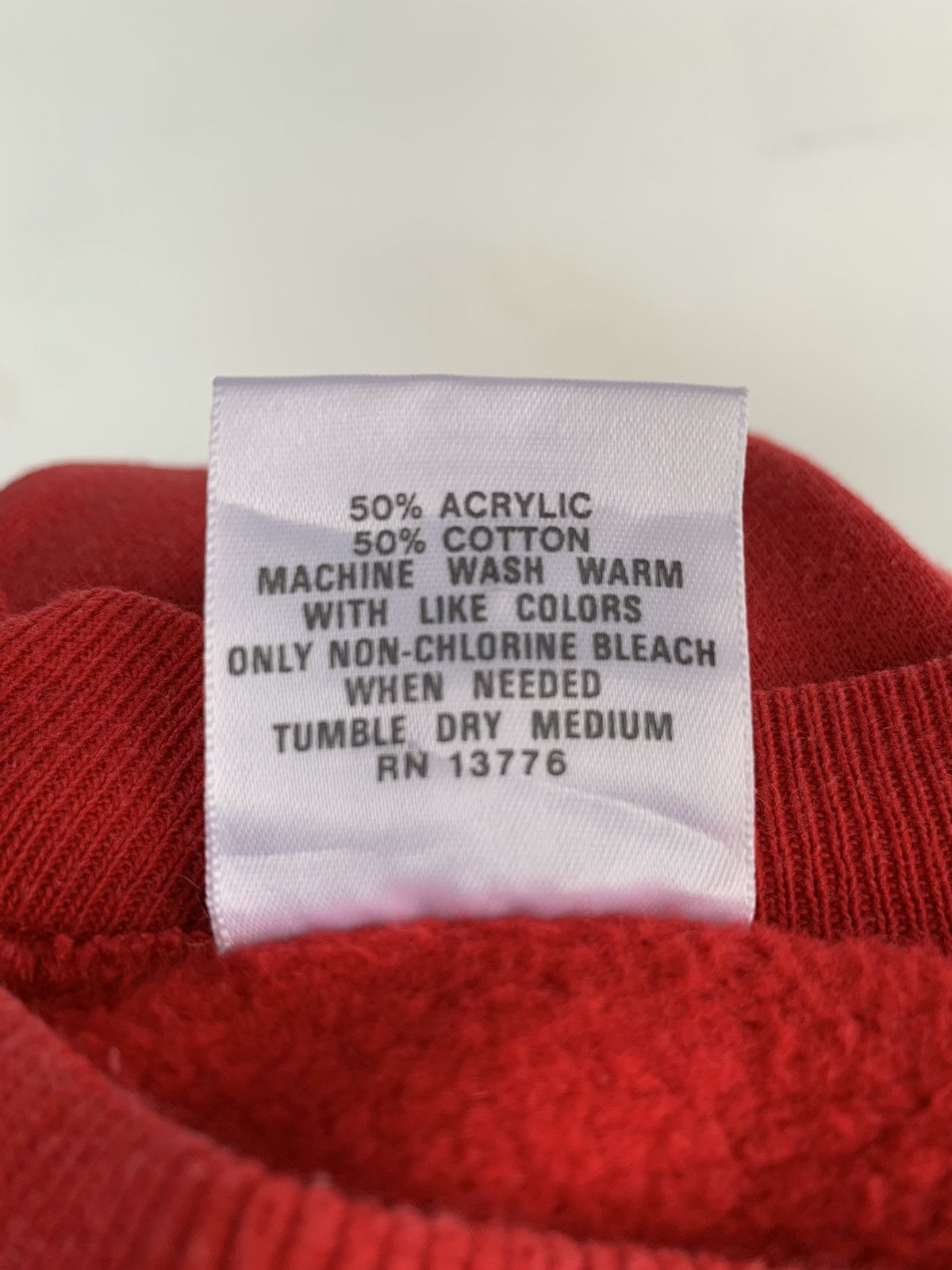 Hanes × Vintage Vintage 1992 Season Greeting Sweatshirt Size US XL / EU 56 / 4 - 7 Thumbnail