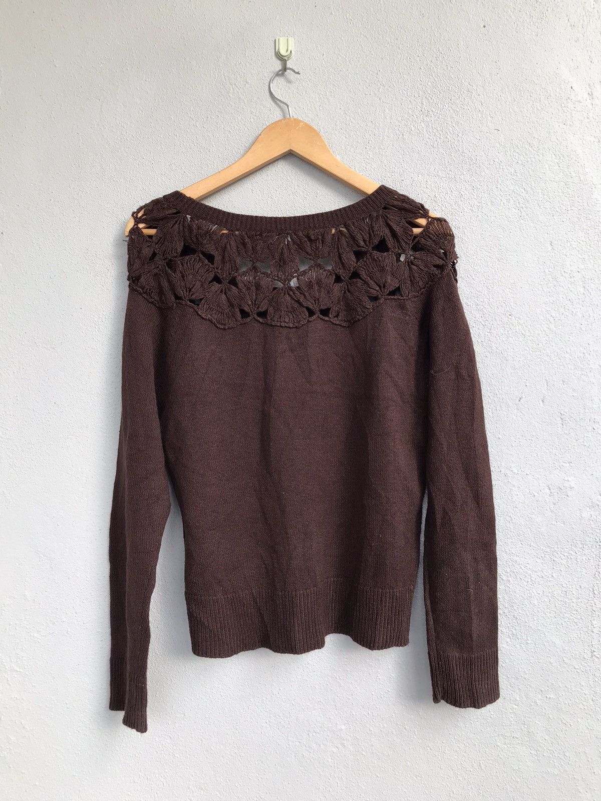 Issey Miyake × Vintage Vtg Issey Miyake Sunao Kuwahara Knit Sweater Size M / US 6-8 / IT 42-44 - 5 Thumbnail