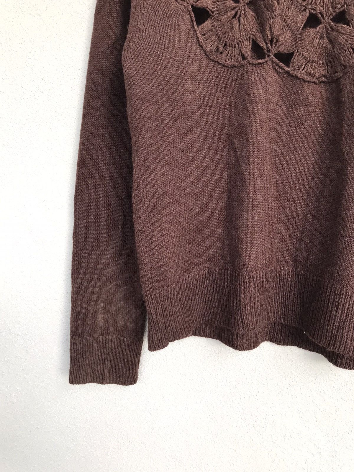 Issey Miyake × Vintage Vtg Issey Miyake Sunao Kuwahara Knit Sweater Size M / US 6-8 / IT 42-44 - 4 Thumbnail