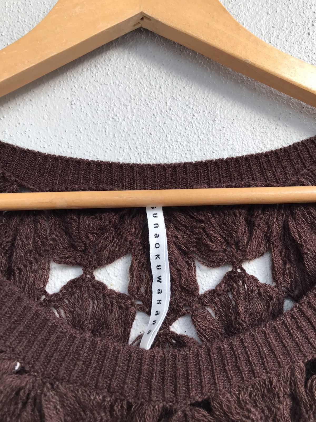 Issey Miyake × Vintage Vtg Issey Miyake Sunao Kuwahara Knit Sweater Size M / US 6-8 / IT 42-44 - 6 Thumbnail