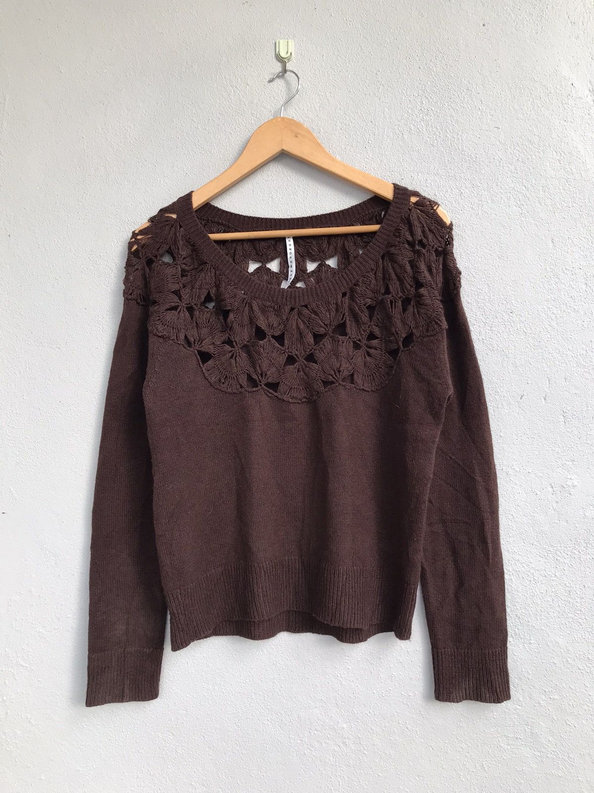 Issey Miyake × Vintage Vtg Issey Miyake Sunao Kuwahara Knit Sweater Size M / US 6-8 / IT 42-44 - 1 Thumbnail