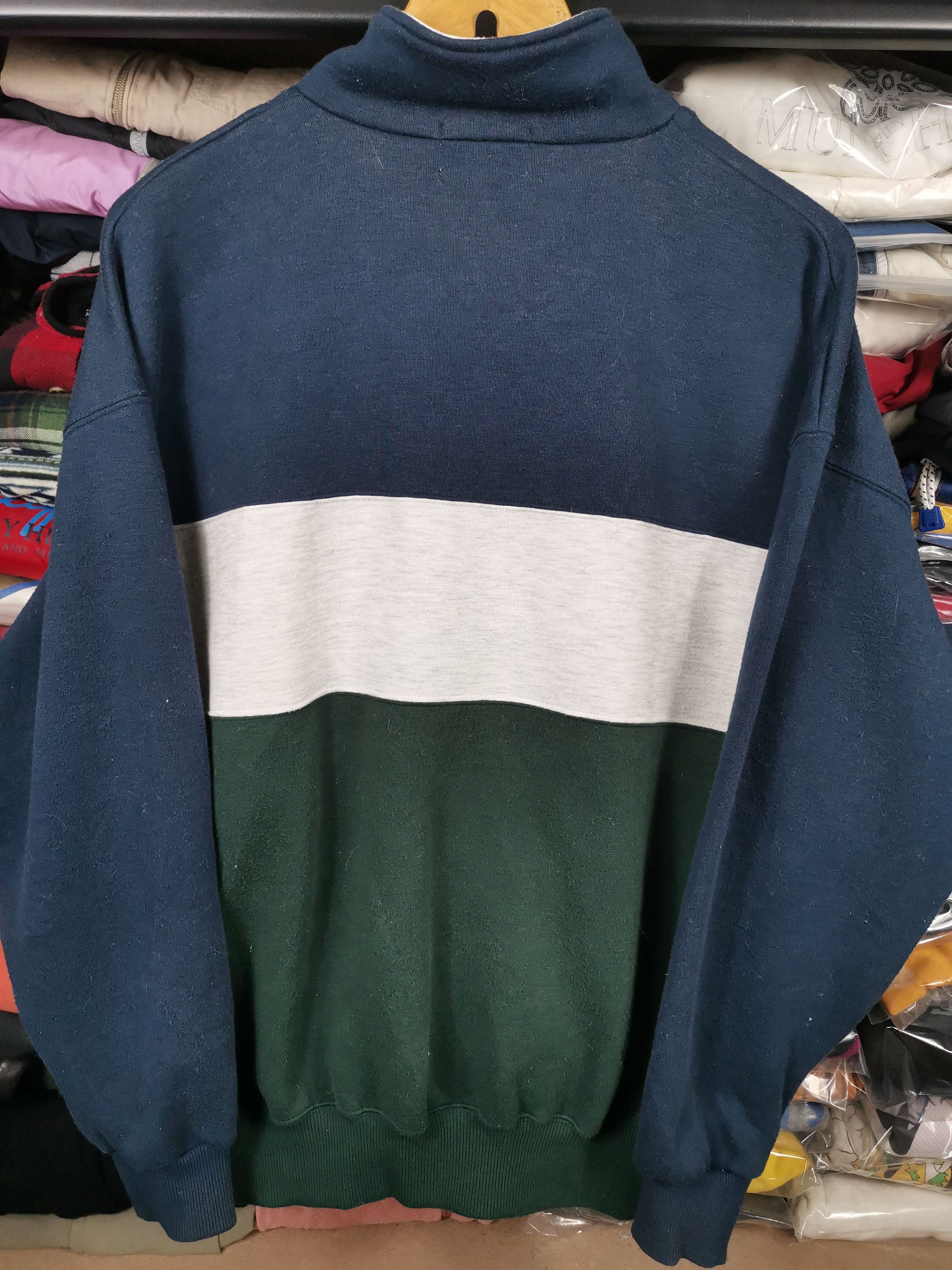Beverly Hills Polo Club Vintage Beverly Hills Polo Club Quarter Zipper Sweatshirt Size US XL / EU 56 / 4 - 3 Thumbnail