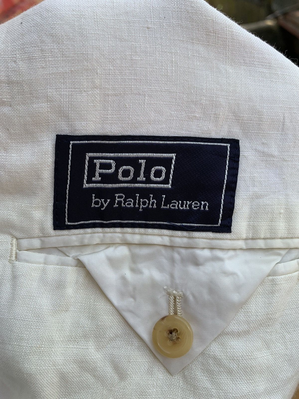 Designer × Polo Ralph Lauren Vintage Polo By Ralph Lauren Blazer Size 44S - 10 Thumbnail