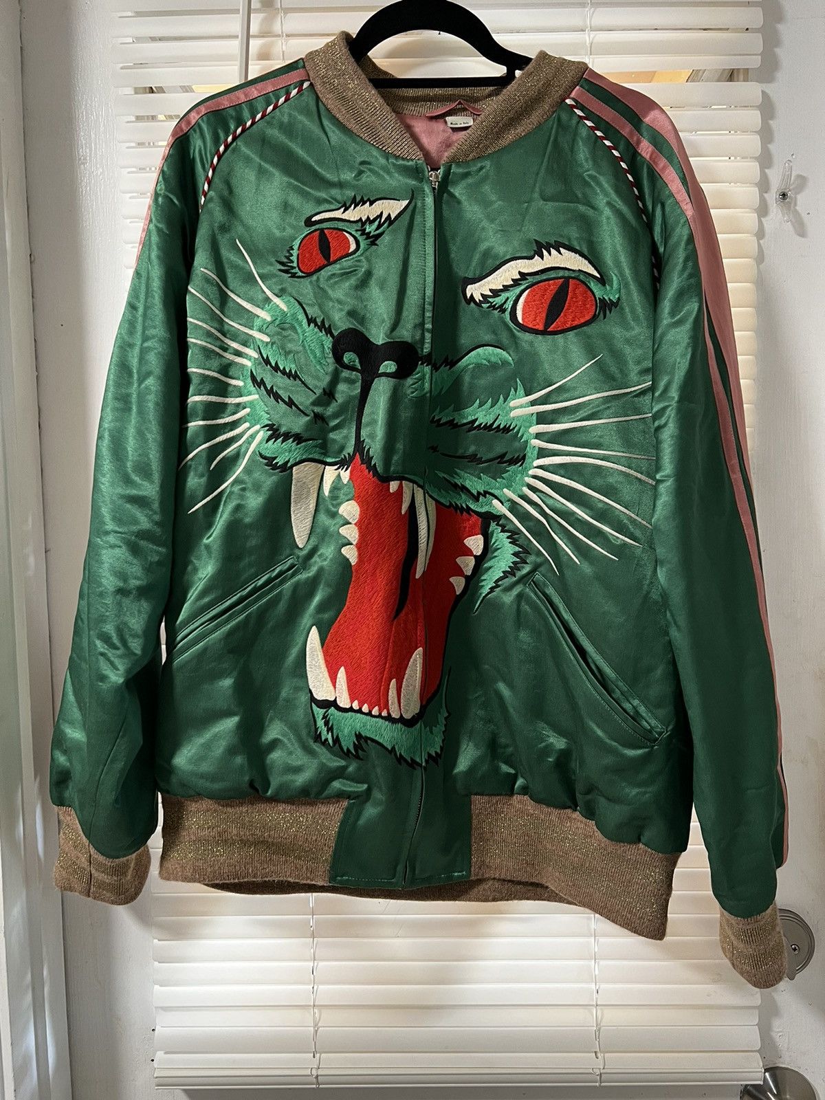 Gucci Panther Bomber Jacket Grailed