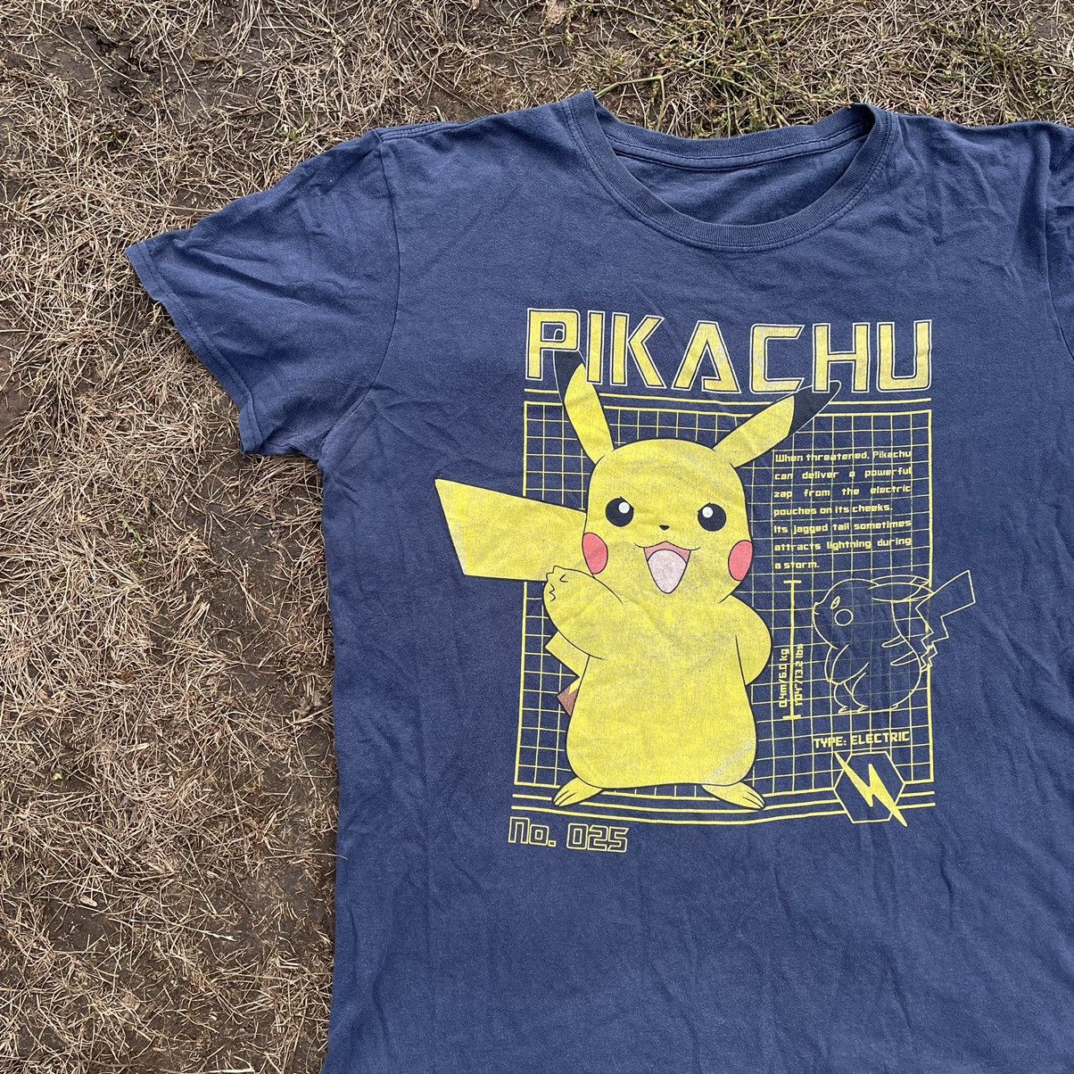 Vintage Vintage Y2K Pokemon Sun Faded Graphic Tee Streetwear Boxy M Size US M / EU 48-50 / 2 - 3 Thumbnail