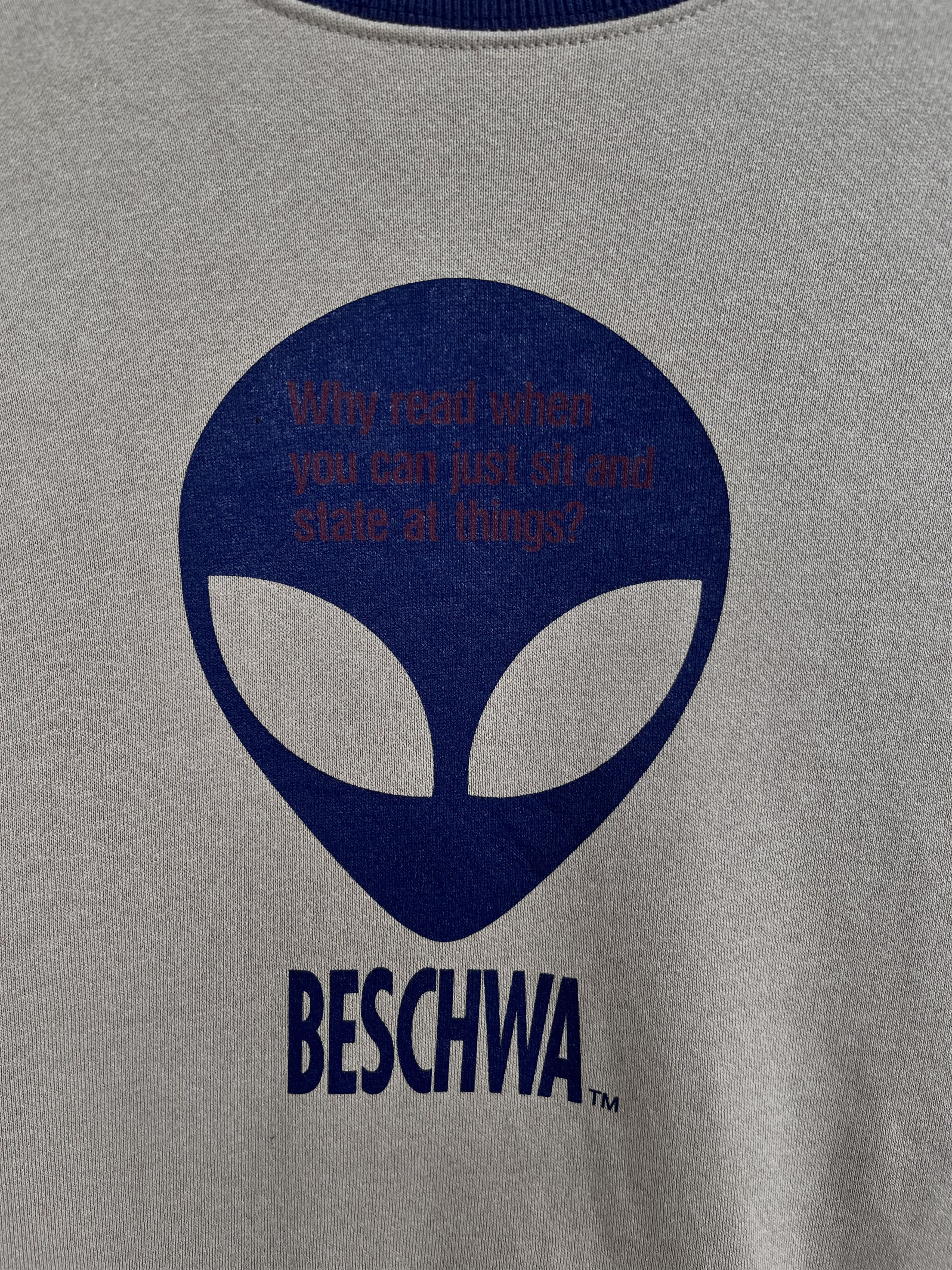 Alien Workshop Vintage Beschwa Big Logo Sweatshirt Size US M / EU 48-50 / 2 - 3 Thumbnail