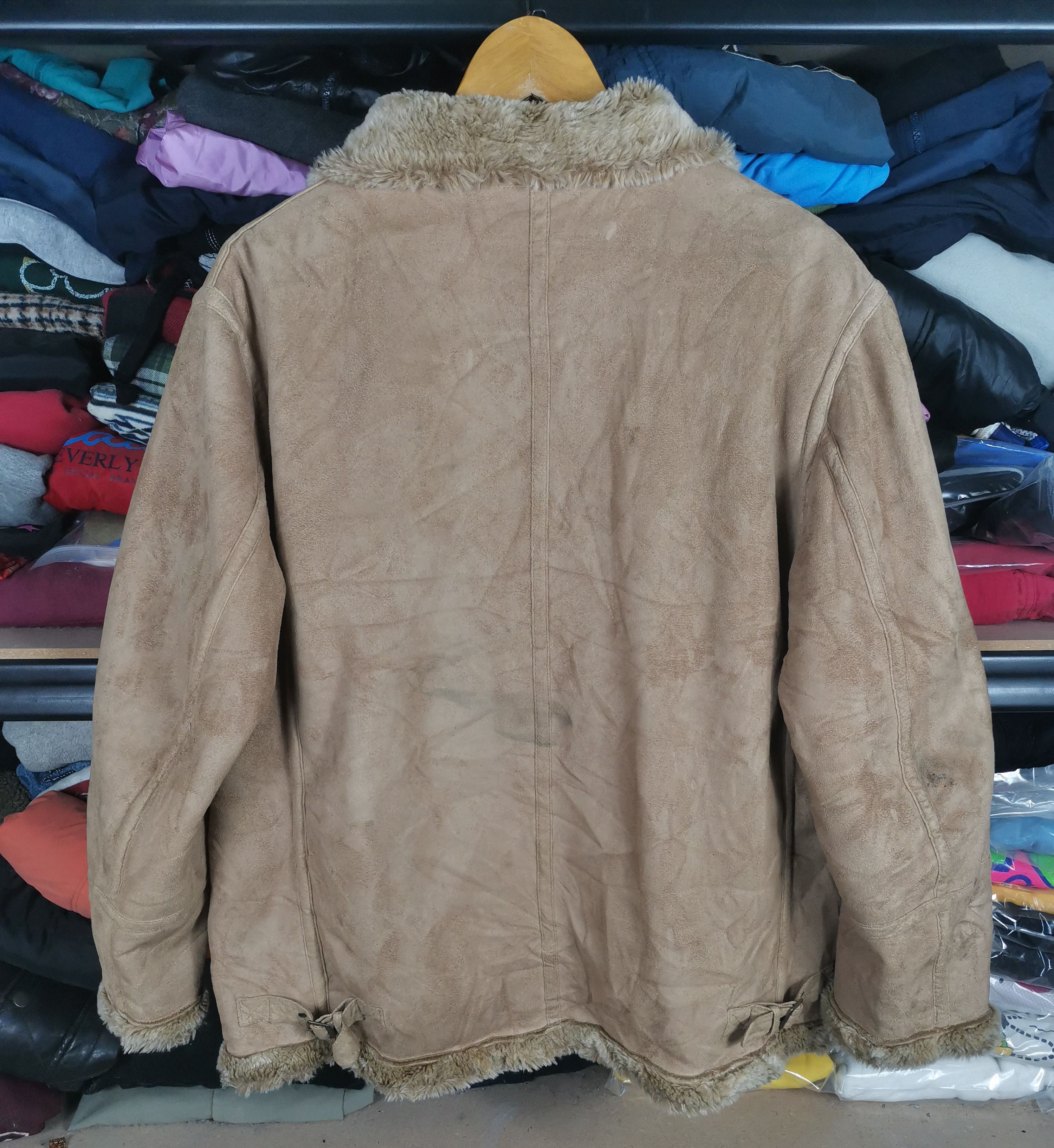 Smith's American Vintage Smith's American Faux Fur Shearling Jacket Size US L / EU 52-54 / 3 - 3 Thumbnail