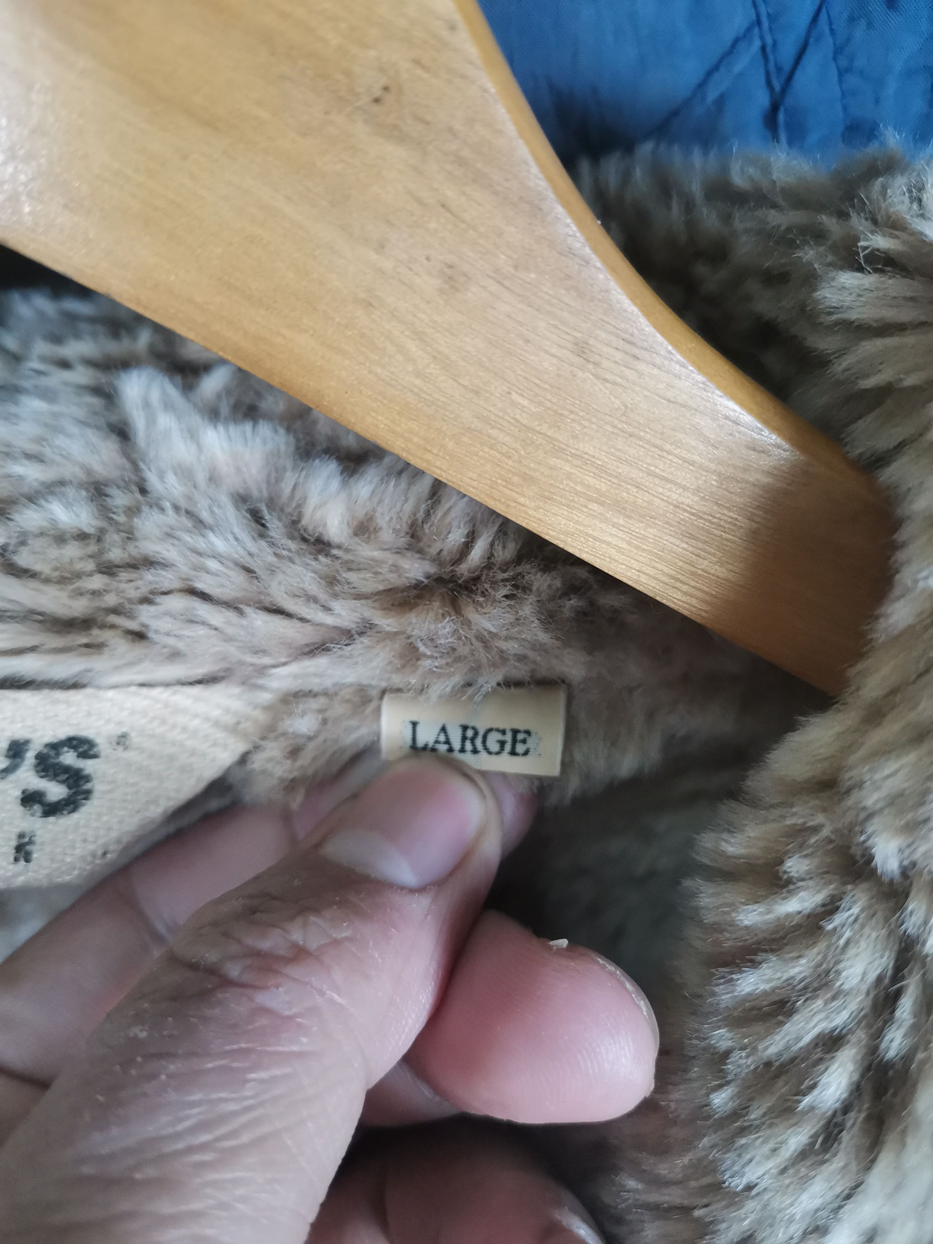Smith's American Vintage Smith's American Faux Fur Shearling Jacket Size US L / EU 52-54 / 3 - 5 Thumbnail