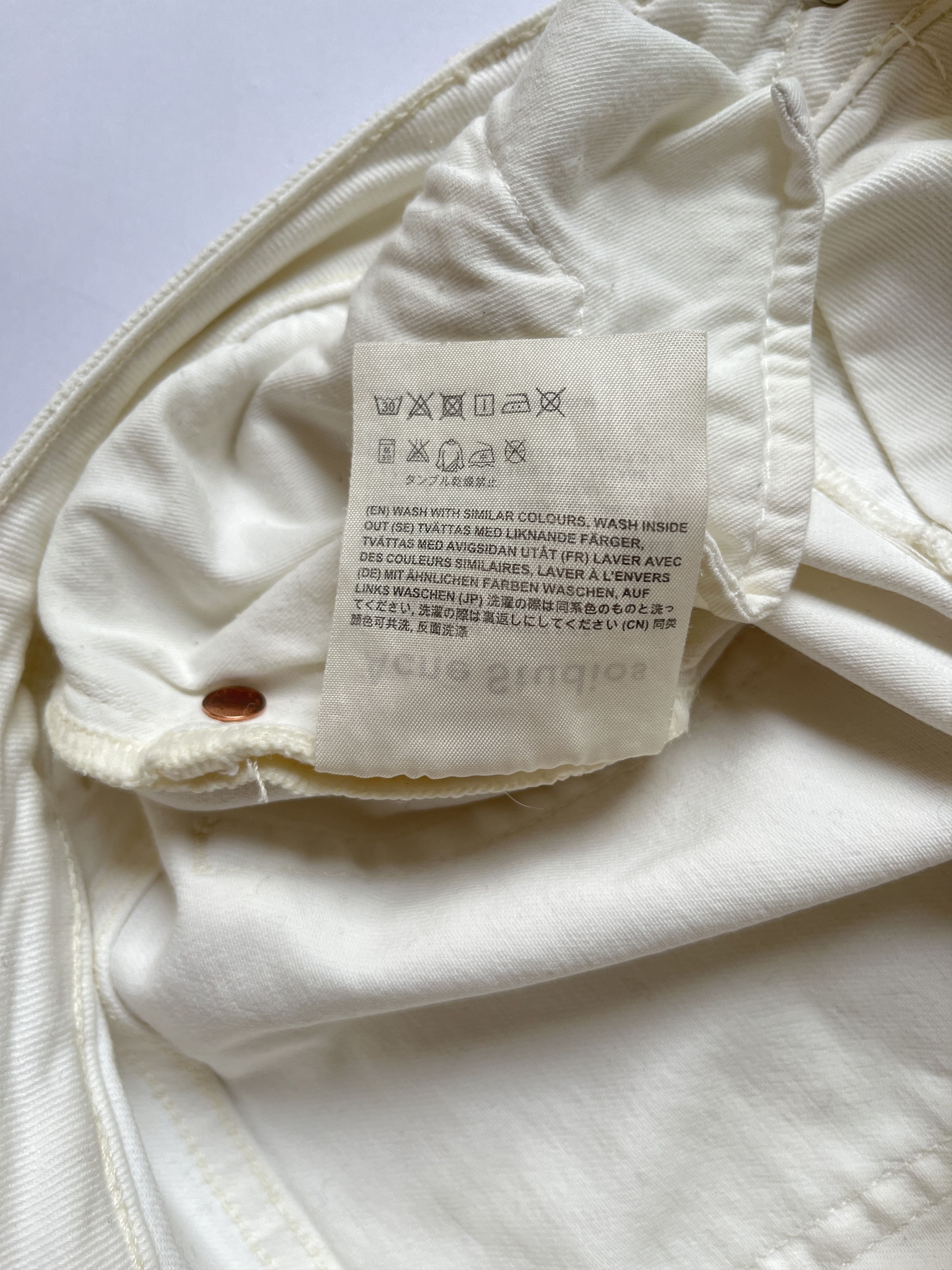 Acne Studios ⚡️QUICK SALE⚡️Acne Studios White Skinny Jeans Pants Size 26" / US 2 / IT 38 - 5 Thumbnail