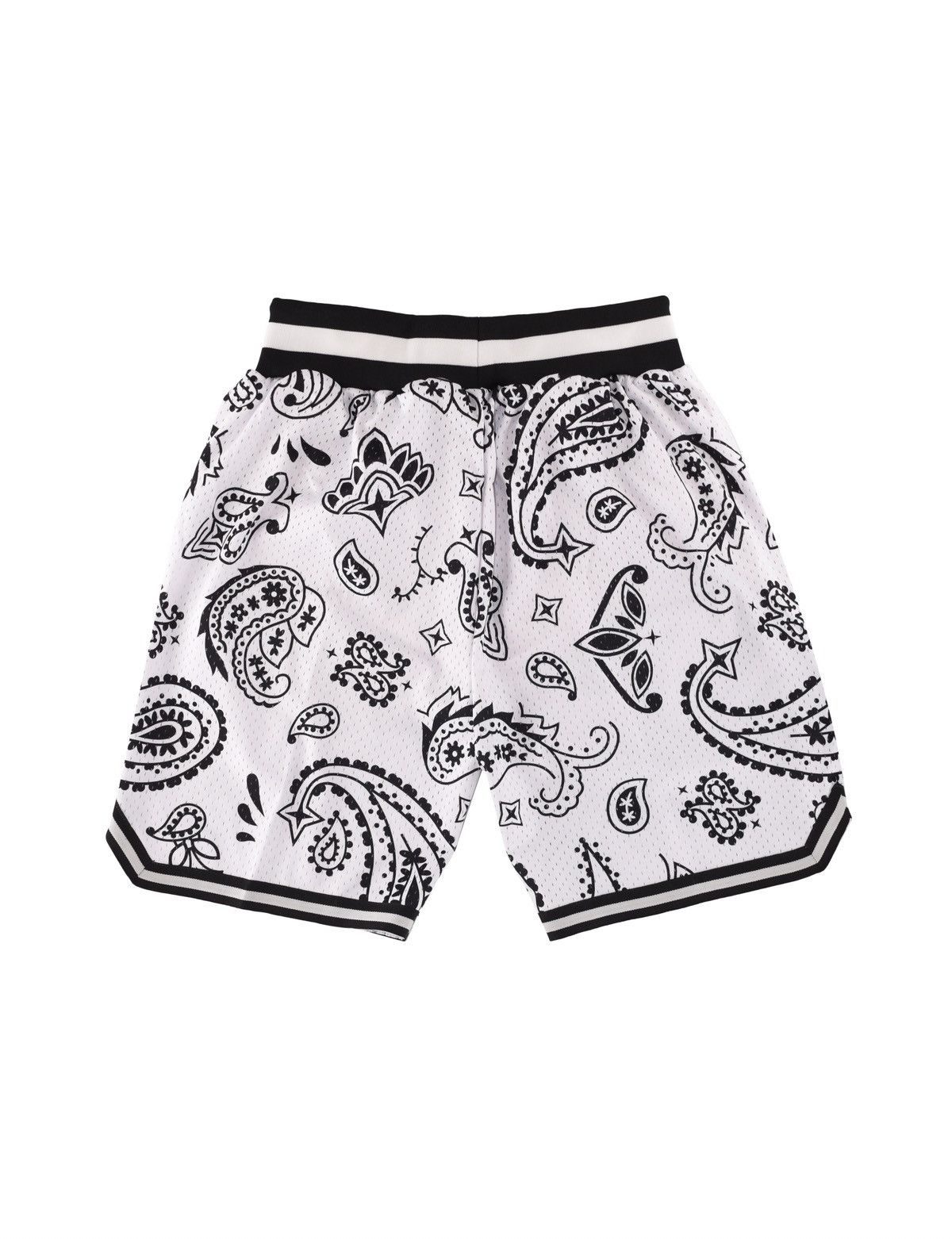 Other Paisley Basketball Shorts White M Size US 30 / EU 46 - 2 Thumbnail