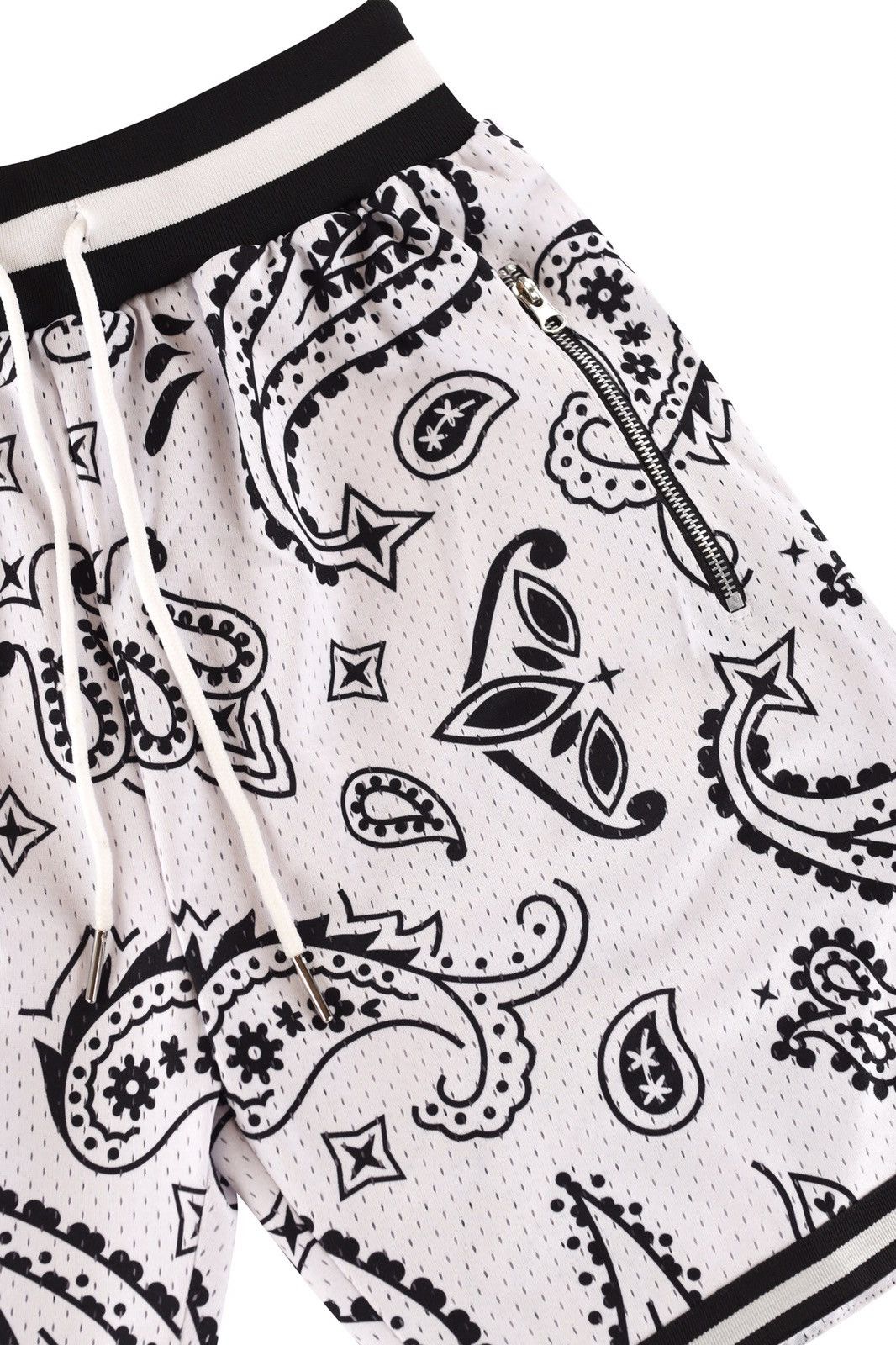 Other Paisley Basketball Shorts White M Size US 30 / EU 46 - 3 Thumbnail