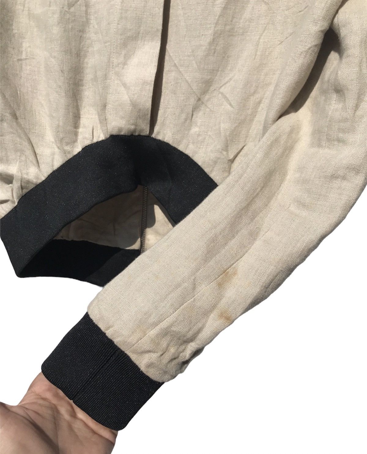 Acne Studios Acne Dark Linen PSS12 Size 34 Jacket Size XS / US 0-2 / IT 36-38 - 6 Thumbnail