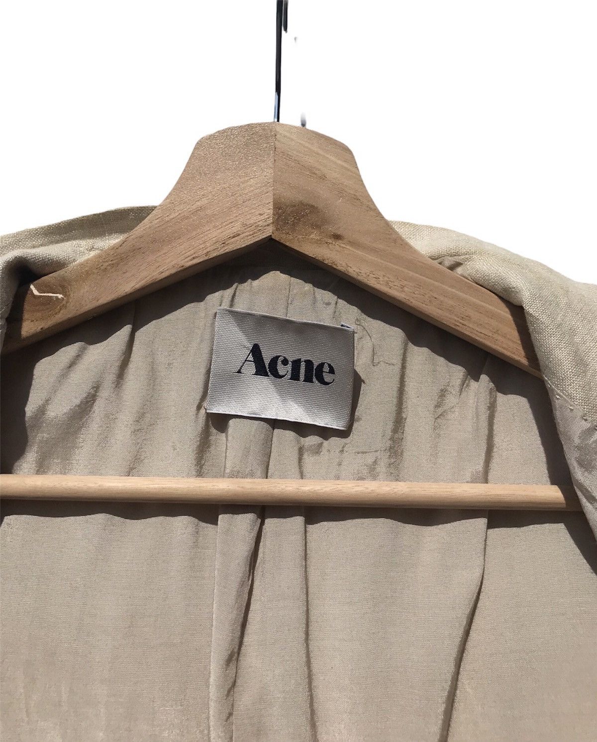 Acne Studios Acne Dark Linen PSS12 Size 34 Jacket Size XS / US 0-2 / IT 36-38 - 7 Thumbnail