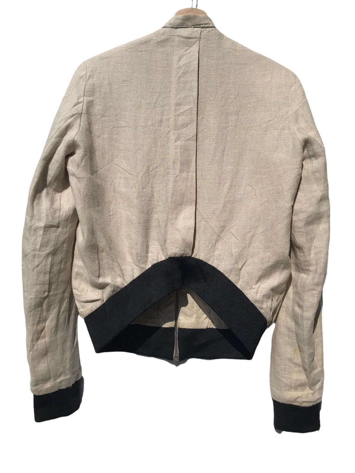 Acne Studios Acne Dark Linen PSS12 Size 34 Jacket Size XS / US 0-2 / IT 36-38 - 3 Thumbnail