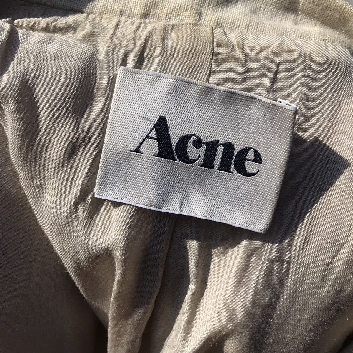 Acne Studios Acne Dark Linen PSS12 Size 34 Jacket Size XS / US 0-2 / IT 36-38 - 8 Thumbnail