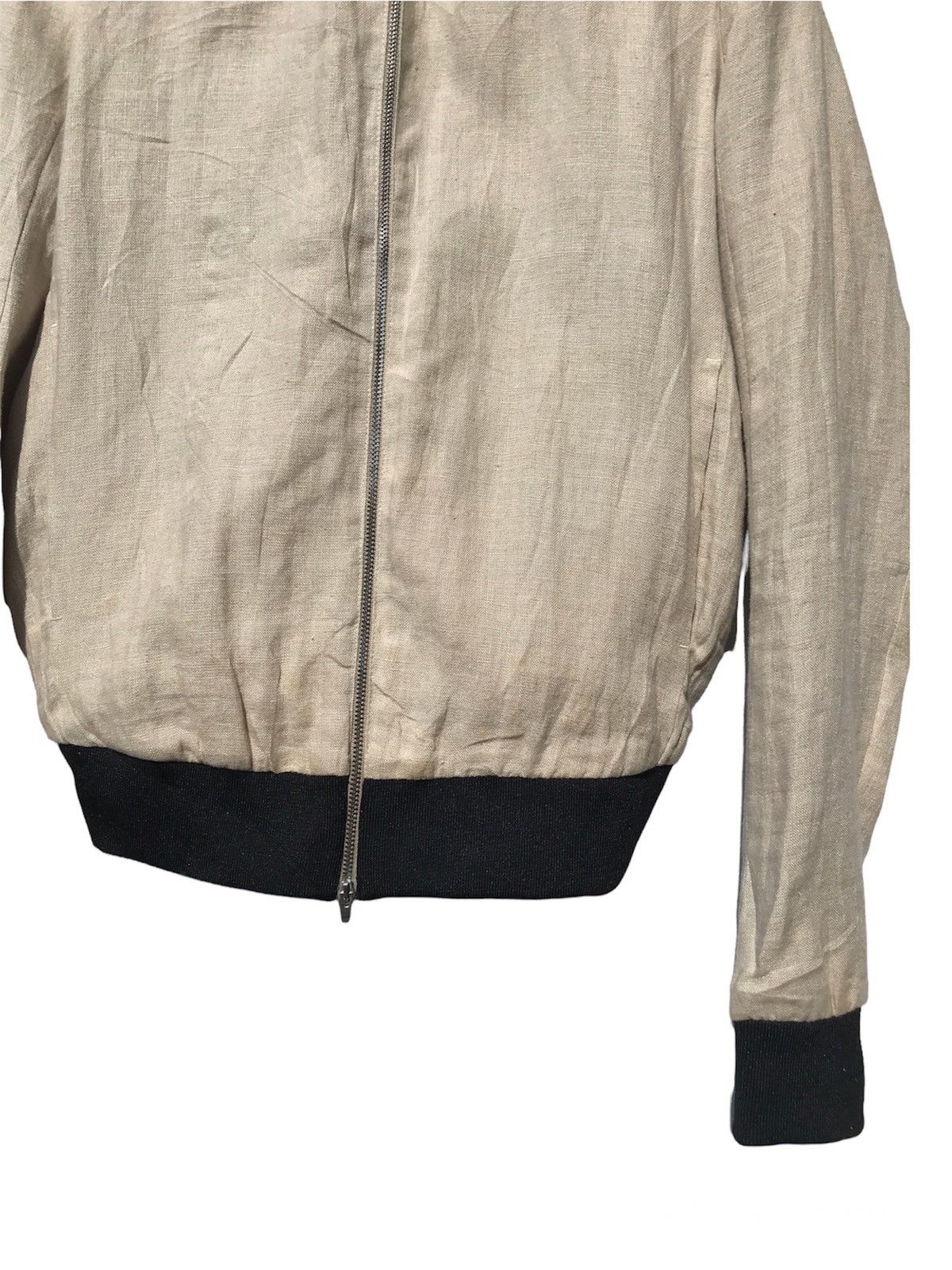 Acne Studios Acne Dark Linen PSS12 Size 34 Jacket Size XS / US 0-2 / IT 36-38 - 5 Thumbnail