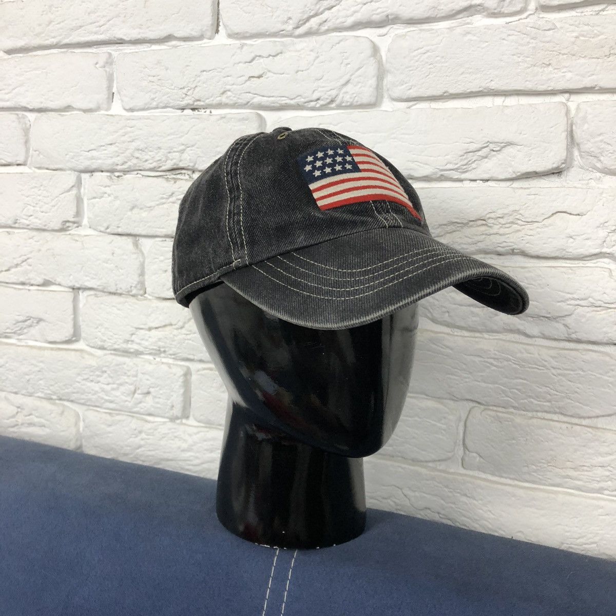 Polo Ralph Lauren Polo Ralph Lauren USA Flag vintage cap Size ONE SIZE - 1 Thumbnail