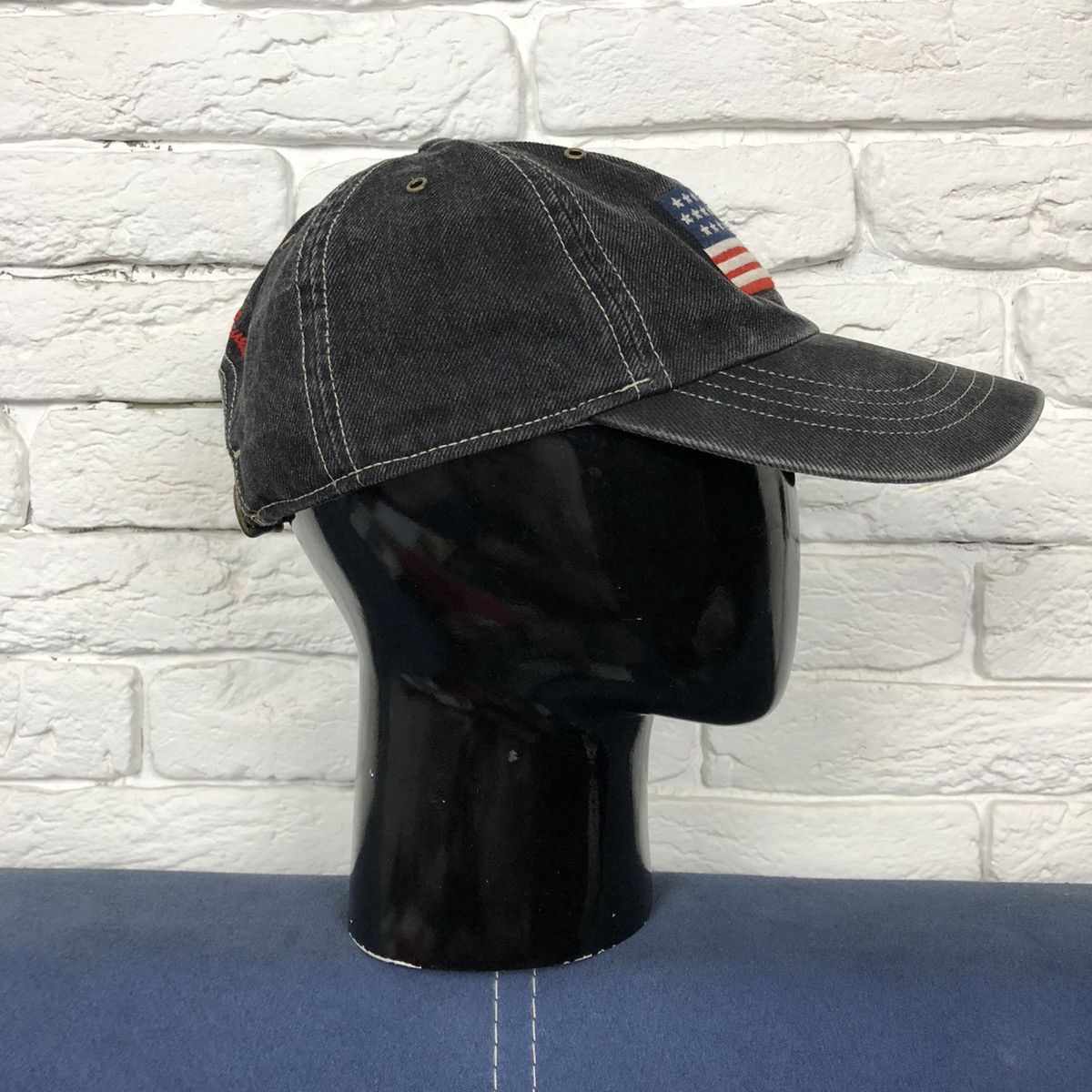 Polo Ralph Lauren Polo Ralph Lauren USA Flag vintage cap Size ONE SIZE - 4 Thumbnail