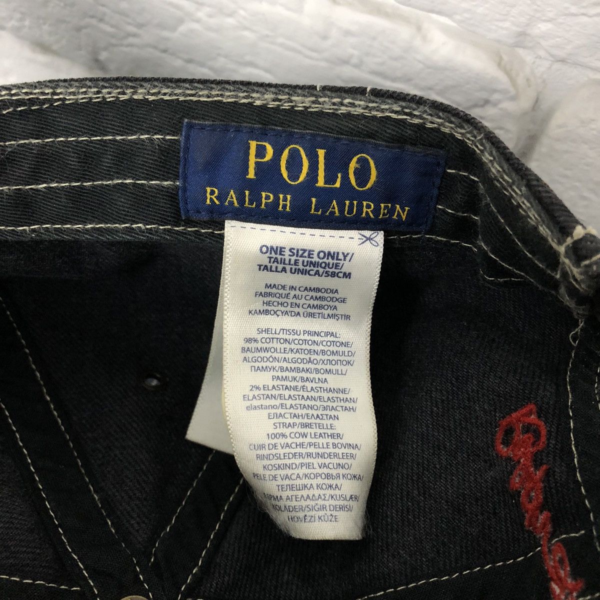 Polo Ralph Lauren Polo Ralph Lauren USA Flag vintage cap Size ONE SIZE - 6 Thumbnail