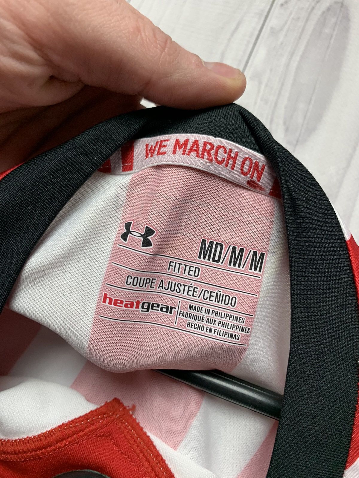 Southampton Soccer jersey Under armour size M