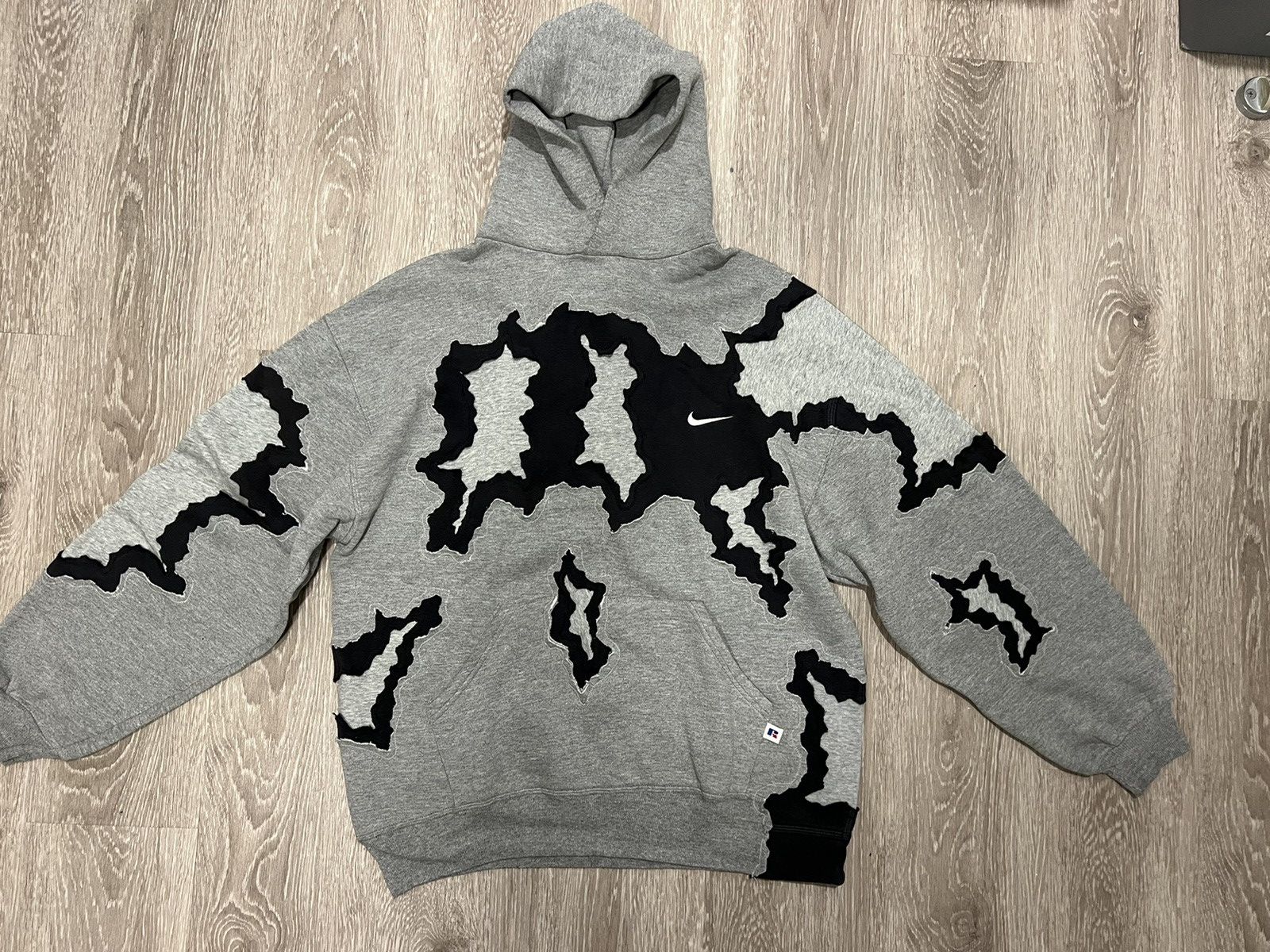 Nike × Russell Athletic Konkrite Custom Nike X Russel Hoodie Size US L / EU 52-54 / 3 - 1 Thumbnail