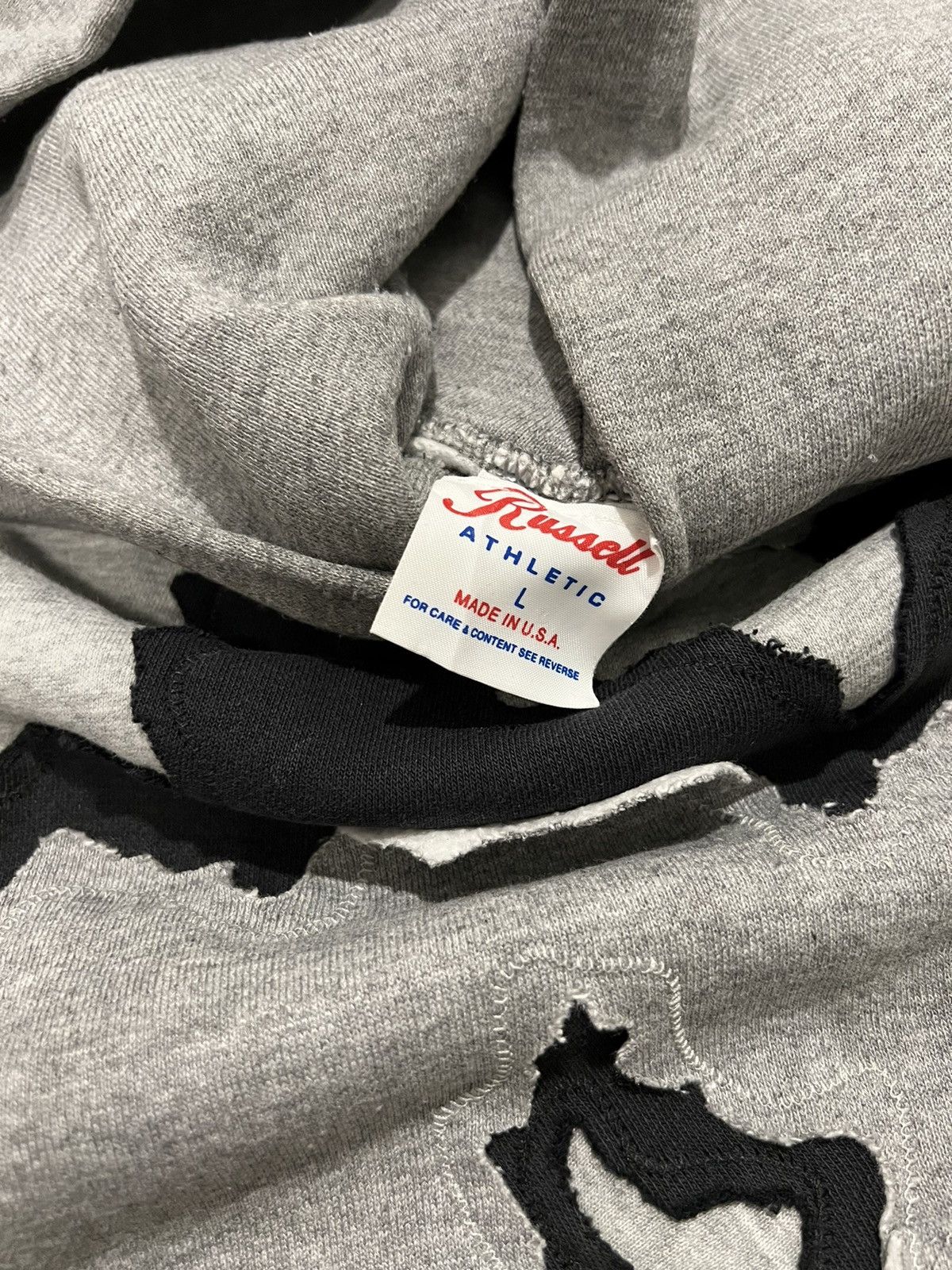 Nike × Russell Athletic Konkrite Custom Nike X Russel Hoodie Size US L / EU 52-54 / 3 - 3 Thumbnail