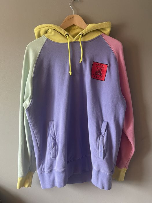 Teddy hotsell multicolor hoodie