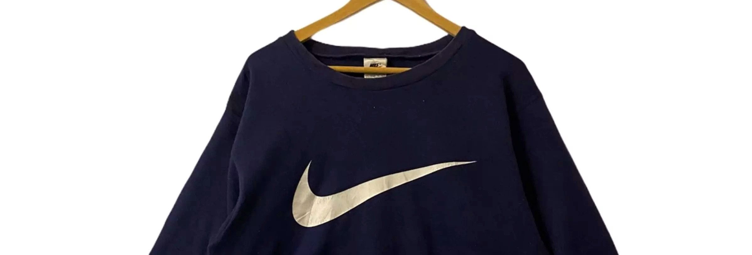 Nike × Vintage Vintage sweatshirt nike swoosh 90s Size US M / EU 48-50 / 2 - 3 Thumbnail