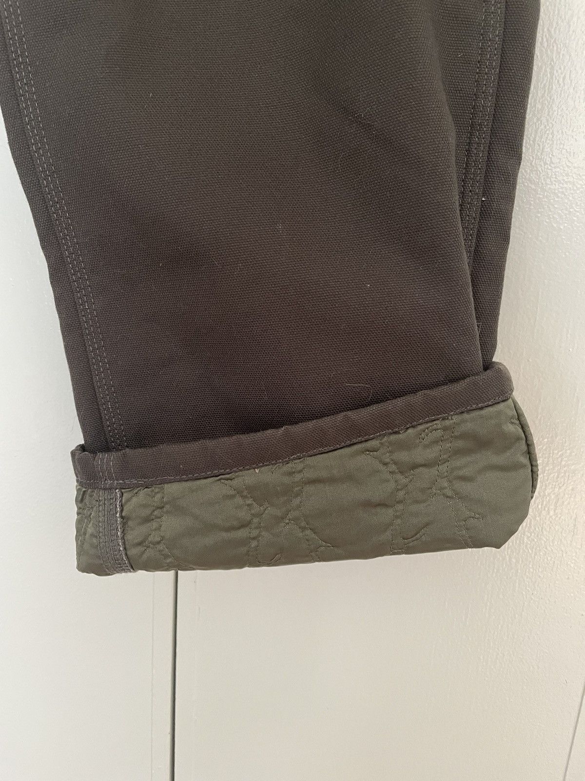South2 West8 Canvas Carpenter Pant with Quilted Lining Size US 30 / EU 46 - 4 Thumbnail