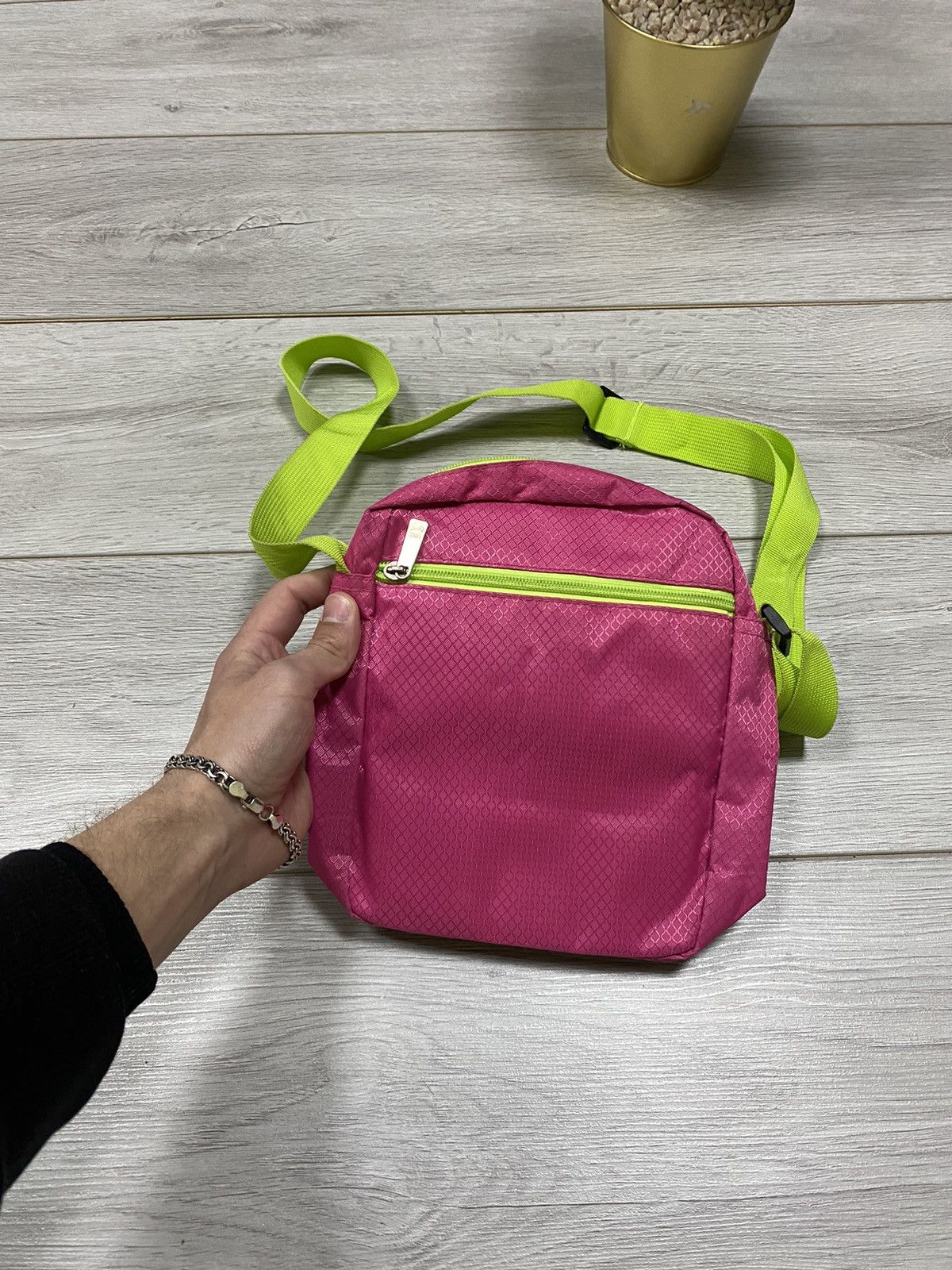 Nike Nike 1990 vintage shoulder big logo bag Size ONE SIZE - 7 Thumbnail