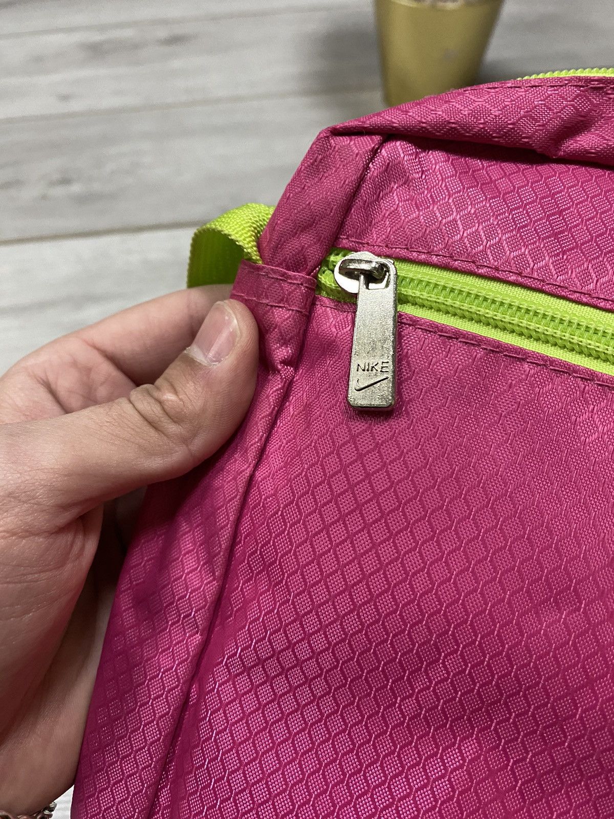 Nike Nike 1990 vintage shoulder big logo bag Size ONE SIZE - 8 Thumbnail